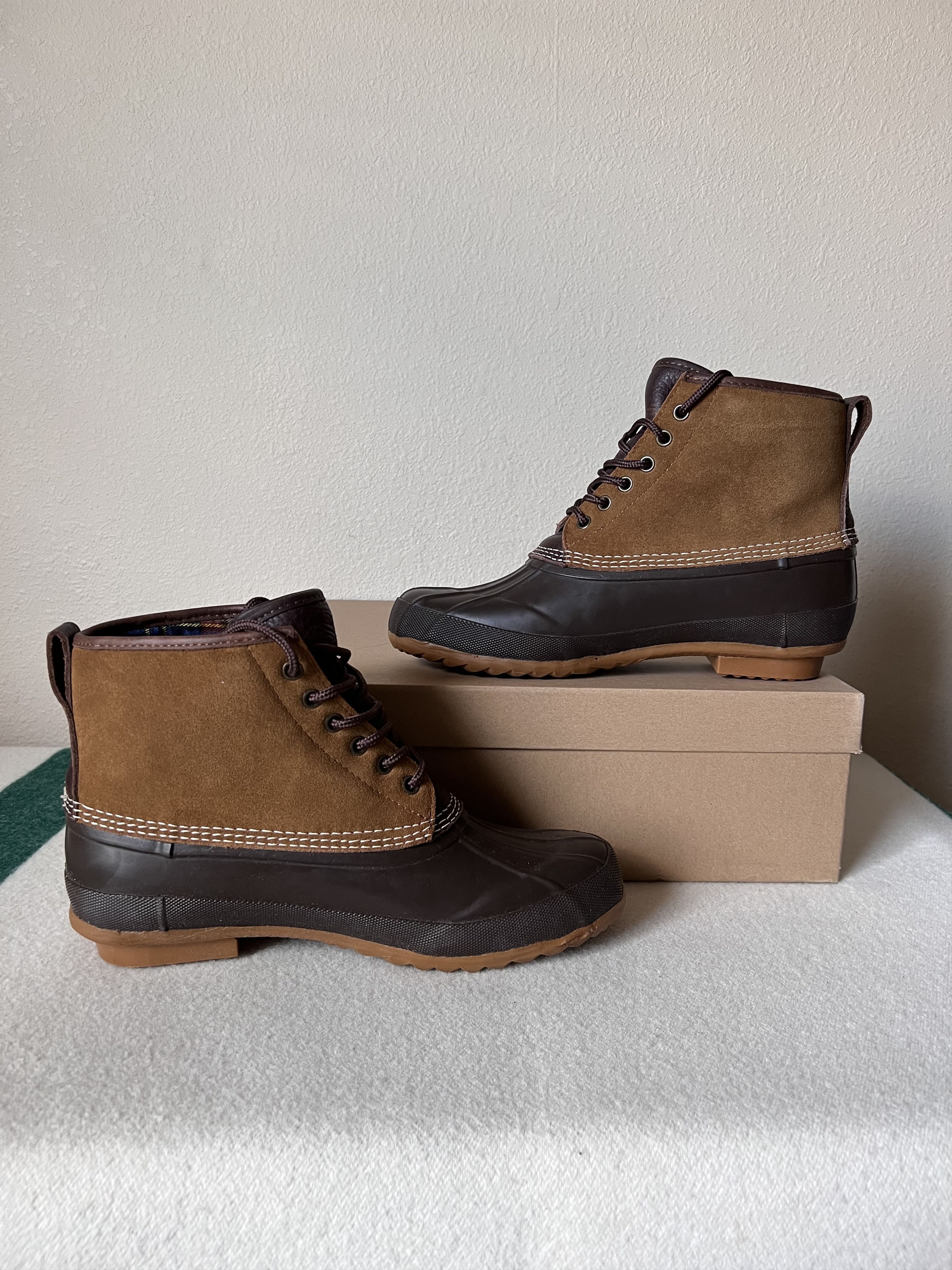 J.Crew J. Crew Heritage Duck Boots in Brown Suede Size US 10 / EU 43 - 3 Thumbnail