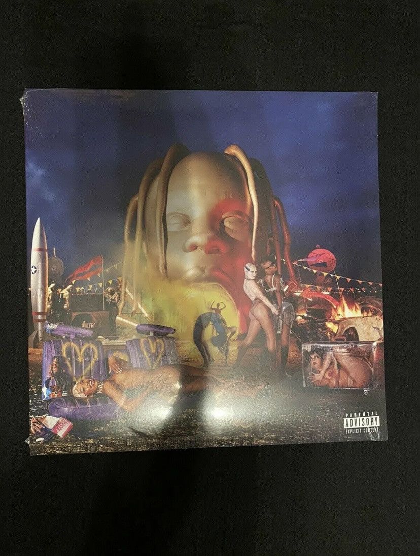 Travis Scott Astroworld Night Limited Edition Vinyl 2lp - RARE for