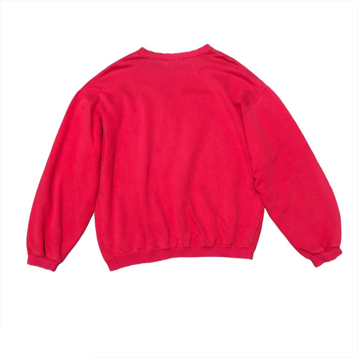Budweiser × Vintage Vintage 90s Budweiser Red Sweatshirt Size US L / EU 52-54 / 3 - 5 Thumbnail