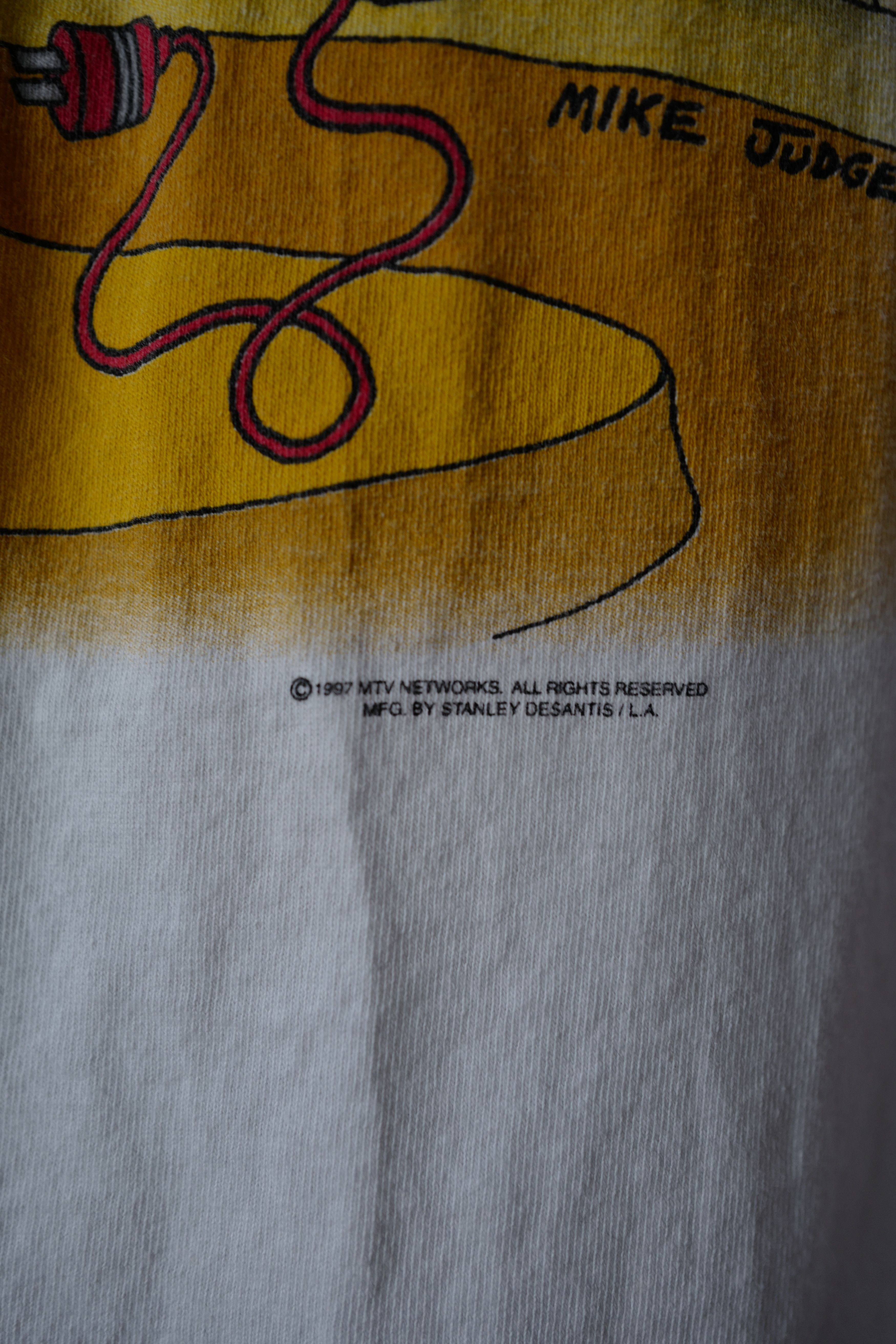 Mtv × Vintage 1997 Vintage Beavis & Butthead - The Buttfiles Tee Size US XL / EU 56 / 4 - 4 Thumbnail