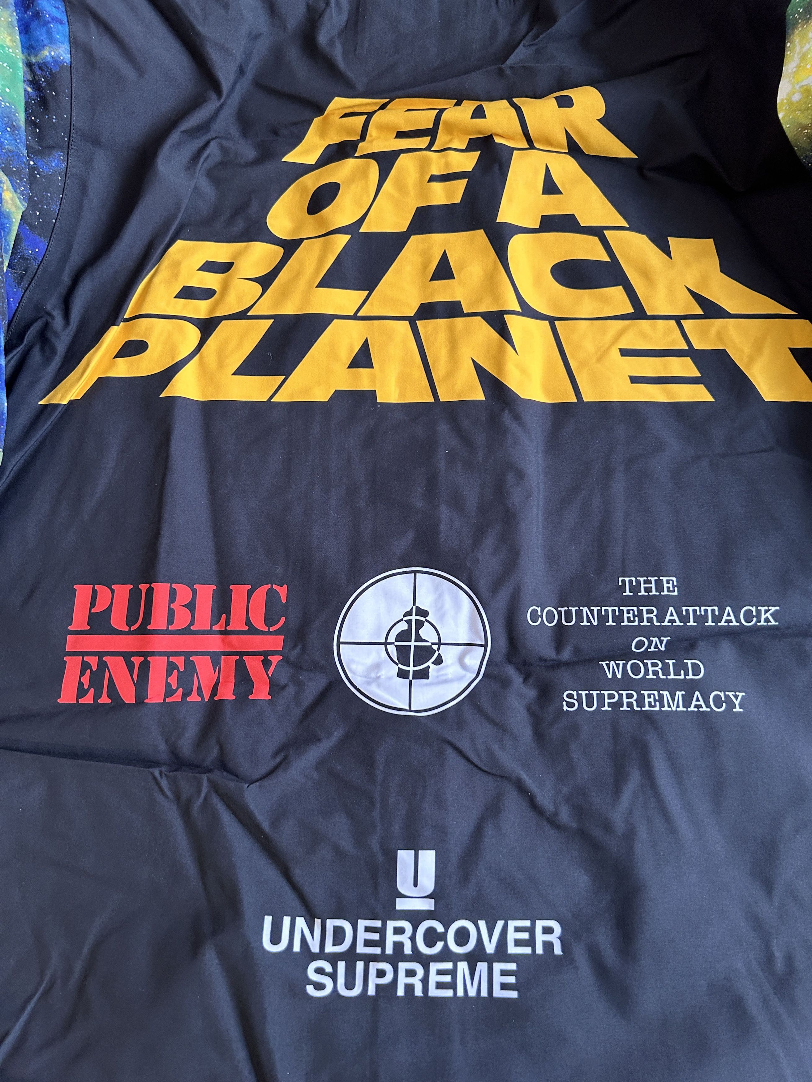 Public Enemy × Supreme × Undercover Public Enemy Taped Seam Parka Size Medium M S/S 18 Multi Size US M / EU 48-50 / 2 - 4 Thumbnail