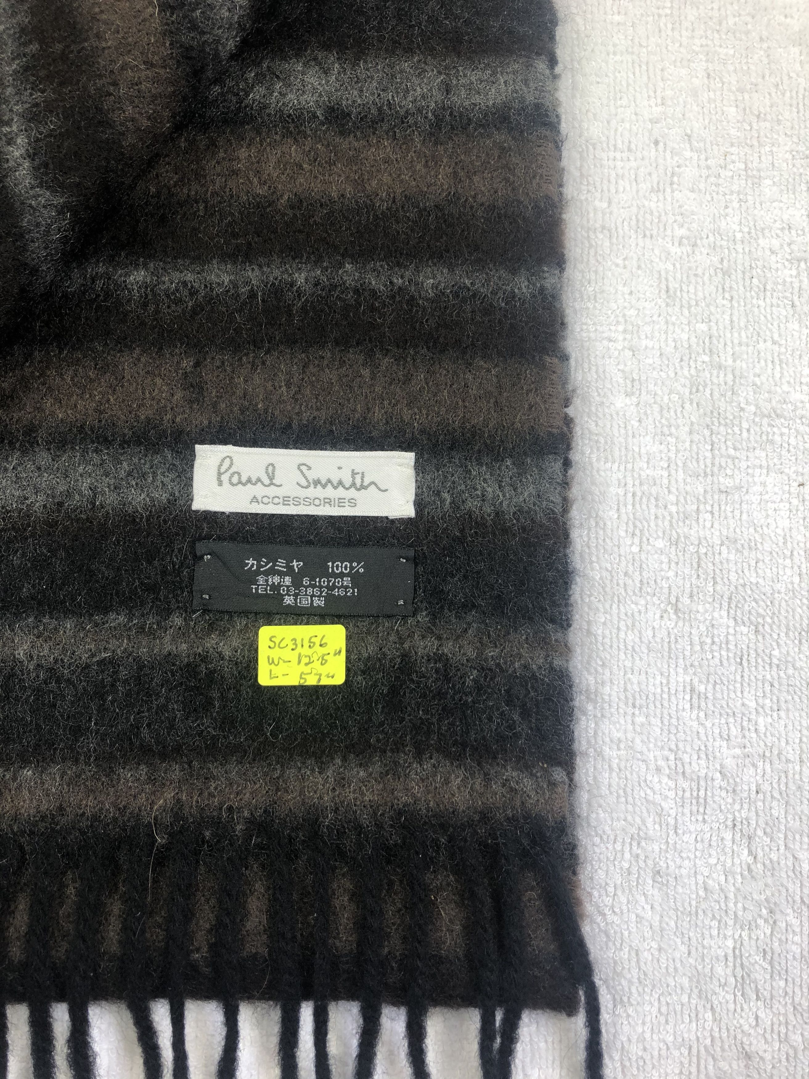 Paul Smith Paul Smith Scarf / Muffler / Neckwear Size ONE SIZE - 6 Thumbnail