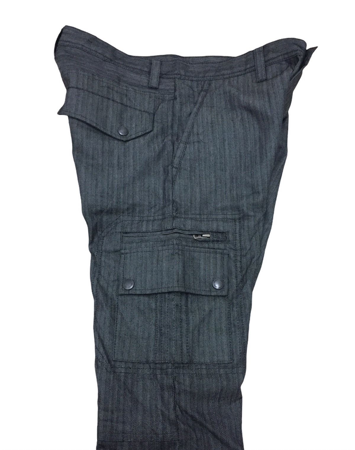 Tete Homme Tete Homme Tactical Herringbone Cargo Pants Size US 33 - 5 Thumbnail
