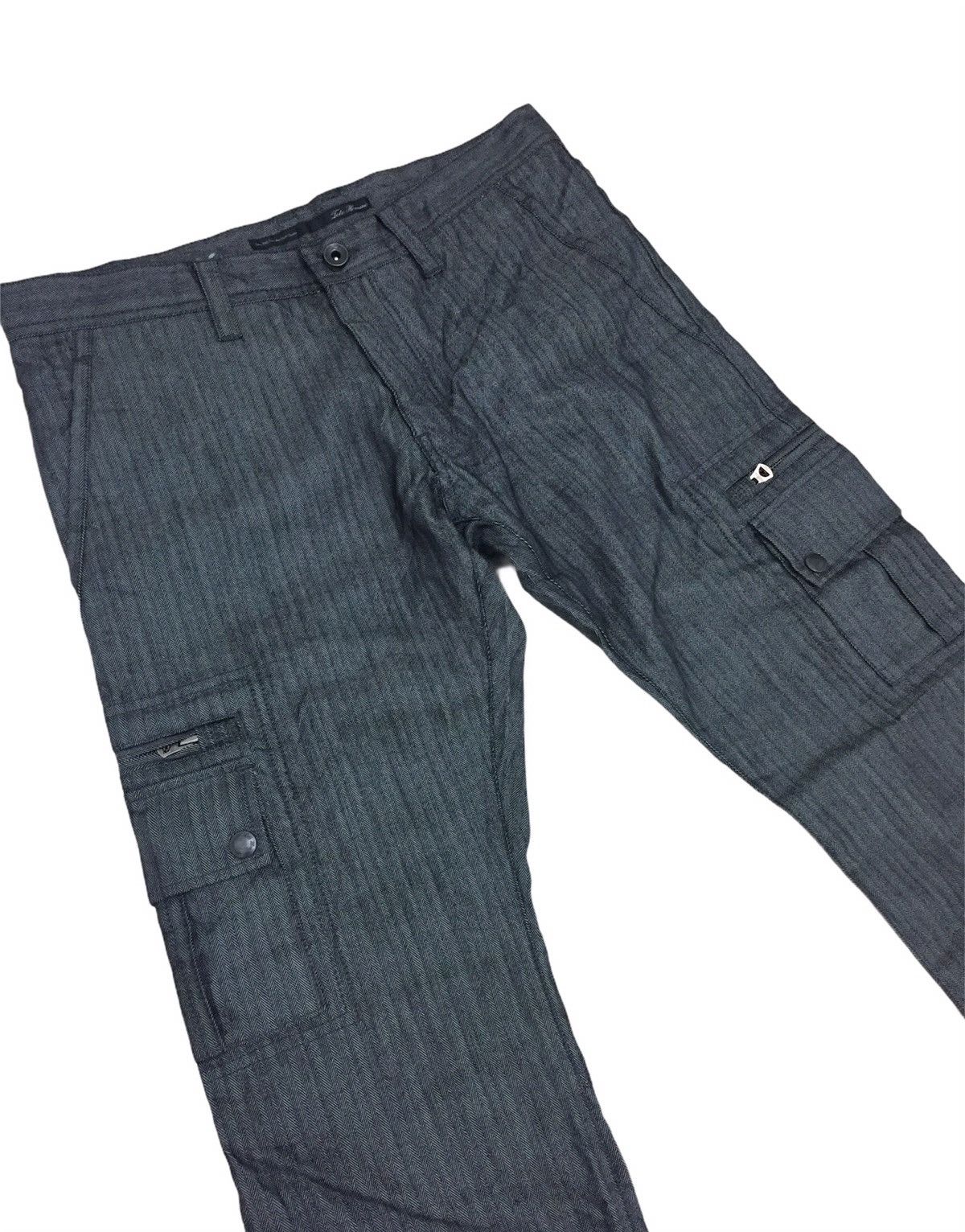 Tete Homme Tete Homme Tactical Herringbone Cargo Pants Size US 33 - 2 Thumbnail