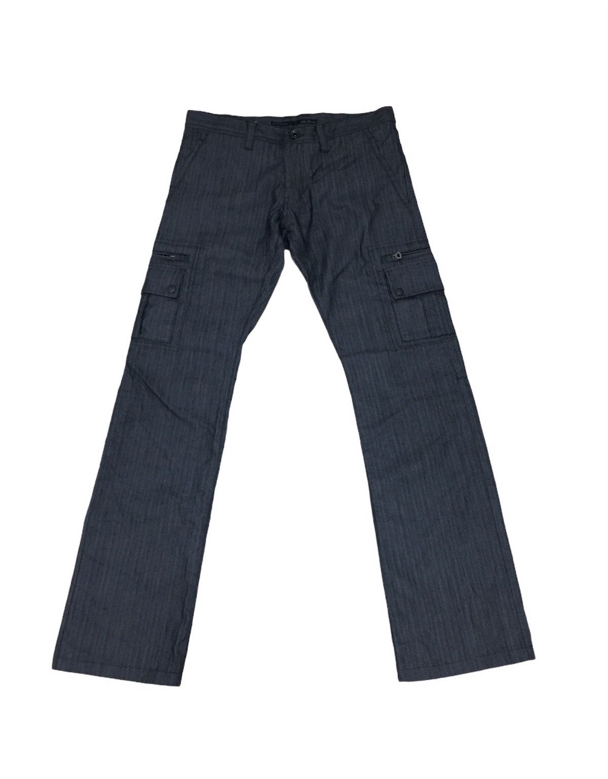 Tete Homme Tete Homme Tactical Herringbone Cargo Pants Size US 33 - 1 Thumbnail