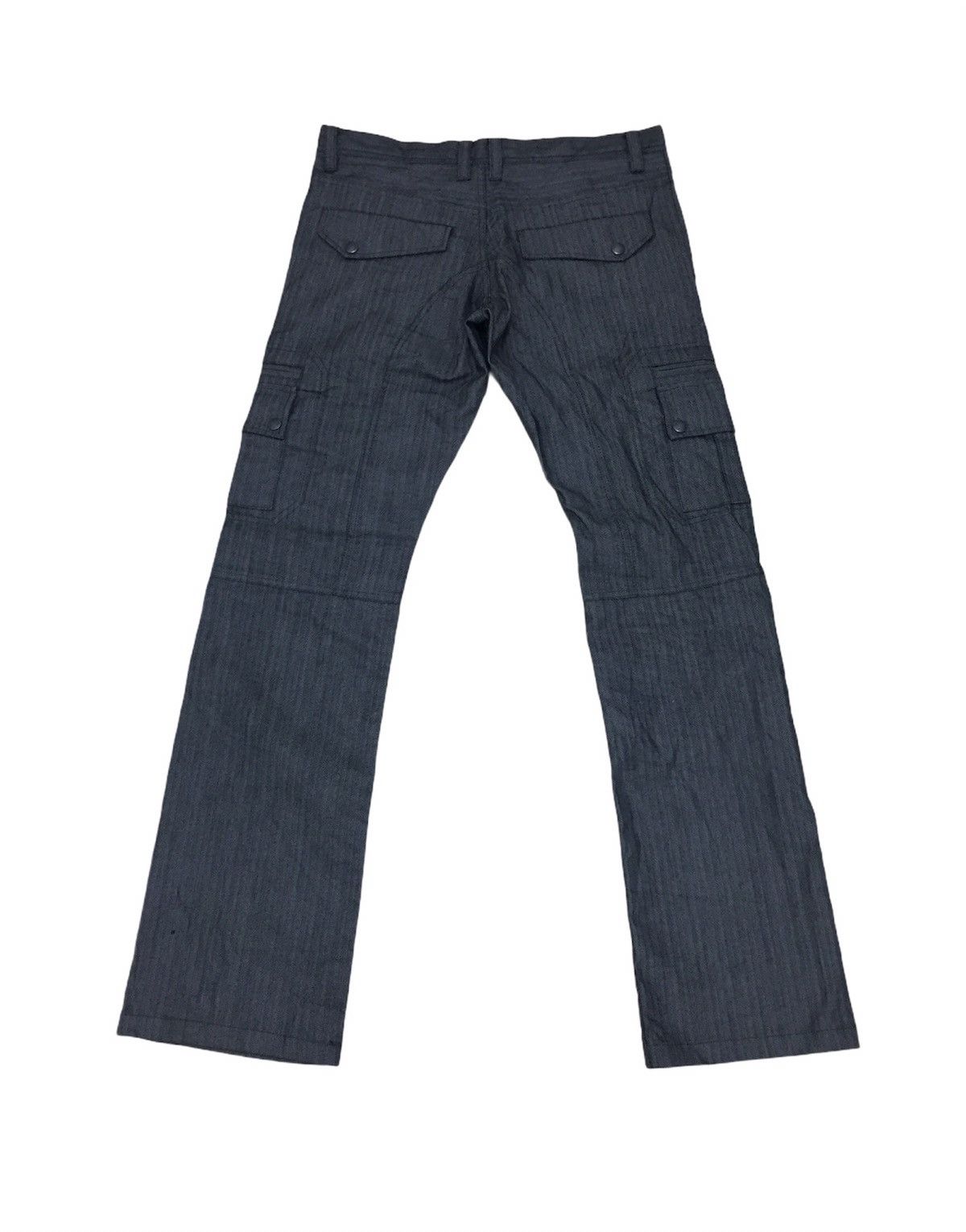 Tete Homme Tete Homme Tactical Herringbone Cargo Pants Size US 33 - 3 Thumbnail