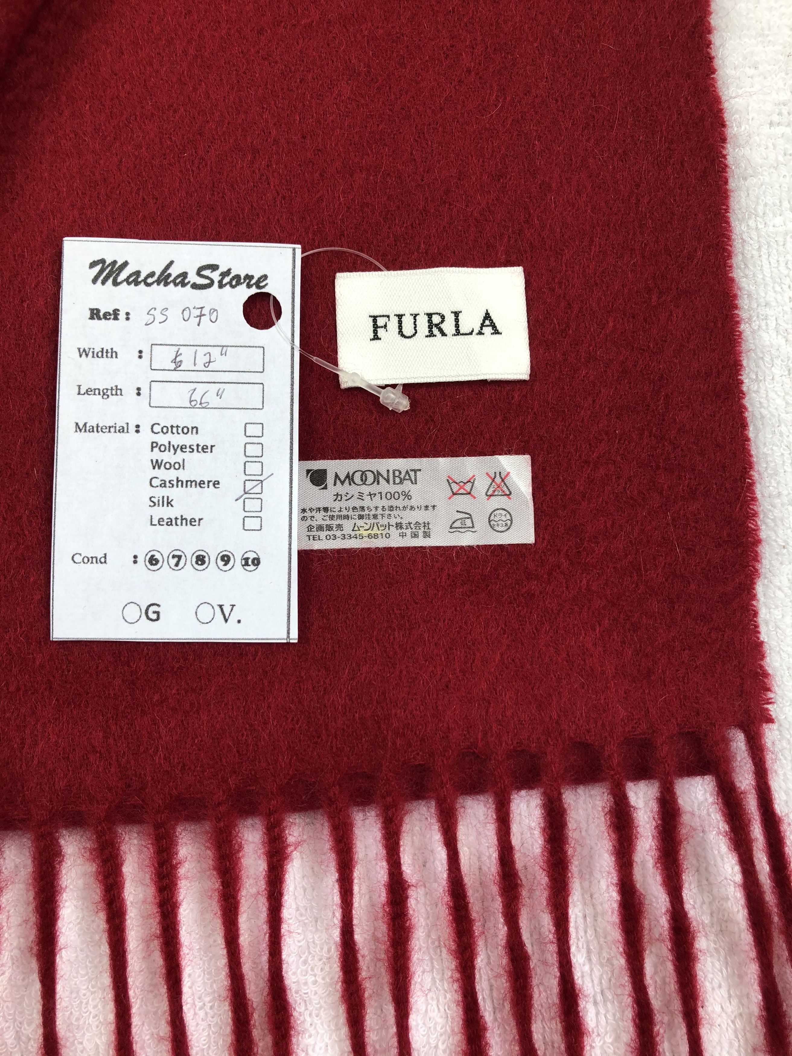 Furla Furla Cashmere Scarf / Muffler / Neckwear Size ONE SIZE - 4 Thumbnail