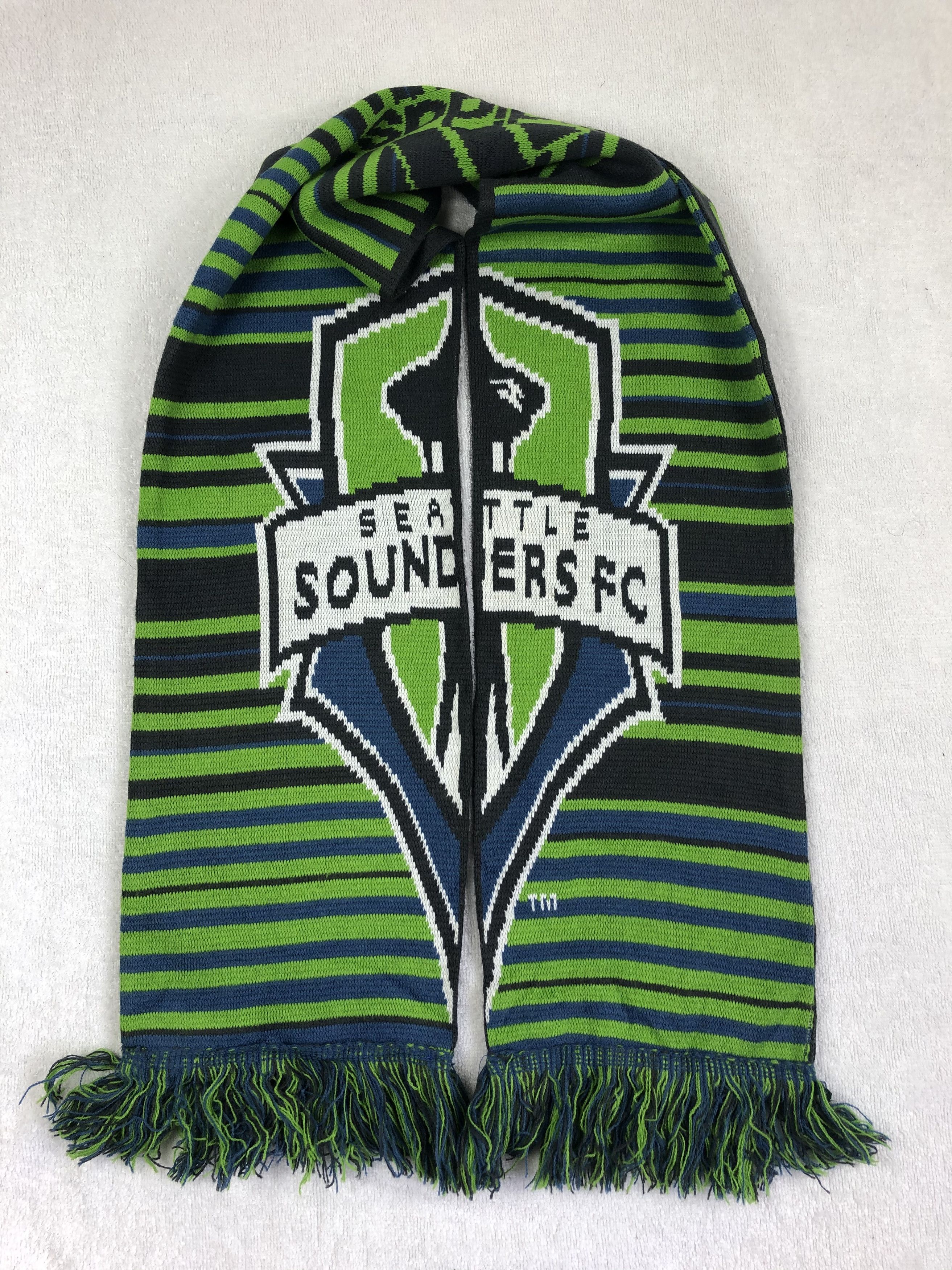 Vintage Seattle Sounders FC Scarf / Muffler / Neckwear Size ONE SIZE - 2 Thumbnail