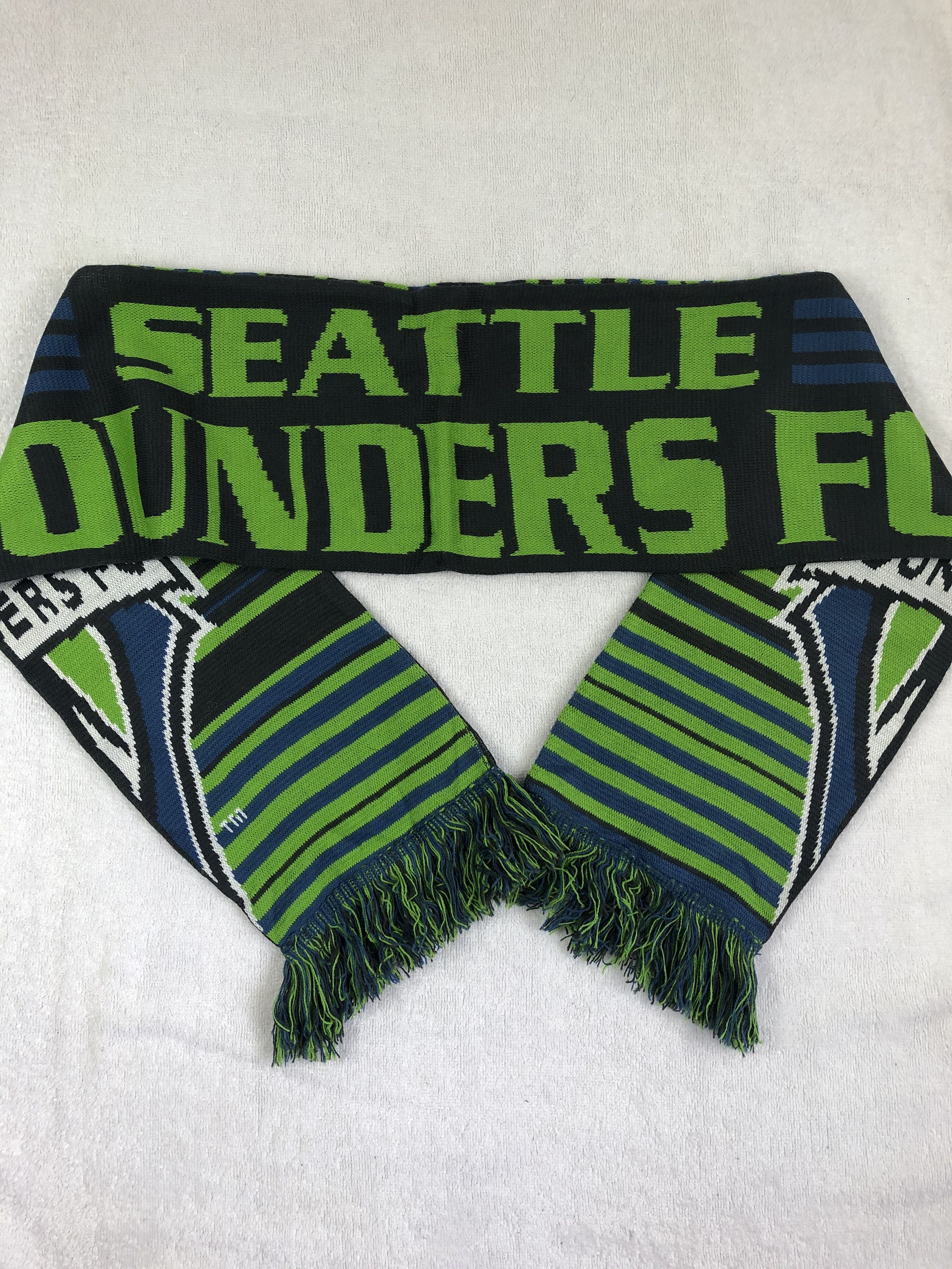 Vintage Seattle Sounders FC Scarf / Muffler / Neckwear Size ONE SIZE - 3 Thumbnail