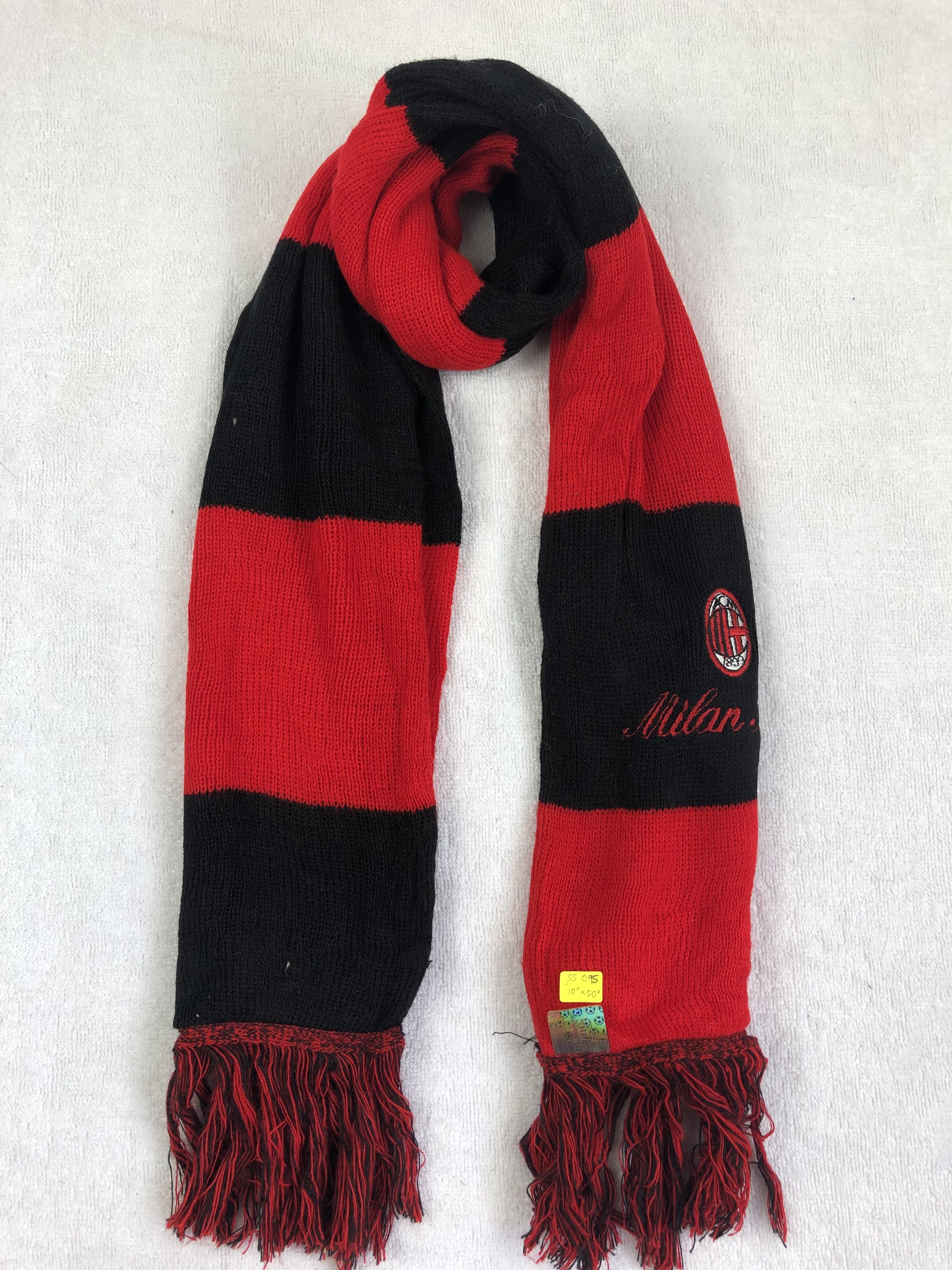 Vintage A.C Milan Scarf / Muffler / Neckwear Size ONE SIZE - 1 Thumbnail