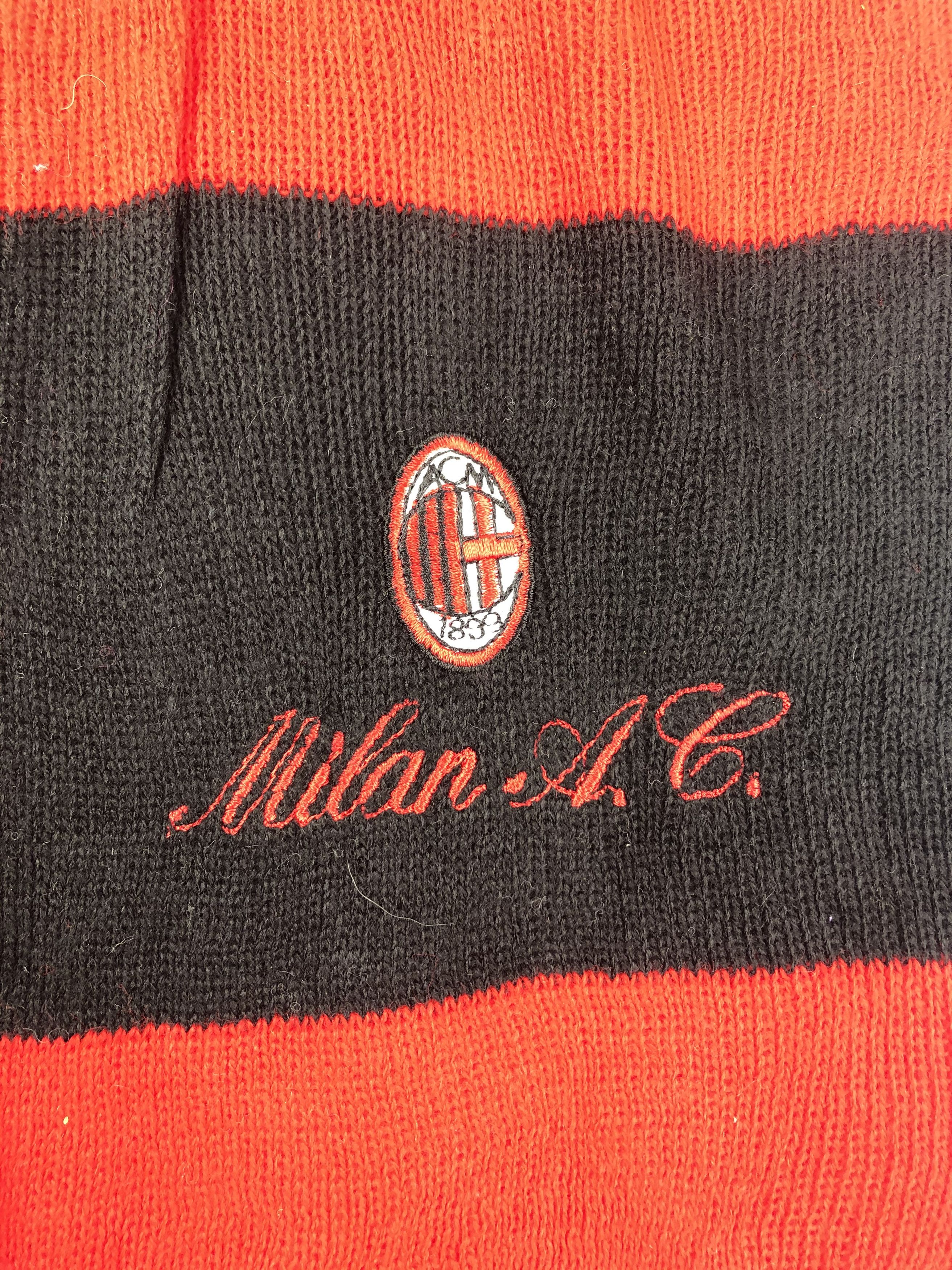 Vintage A.C Milan Scarf / Muffler / Neckwear Size ONE SIZE - 3 Thumbnail