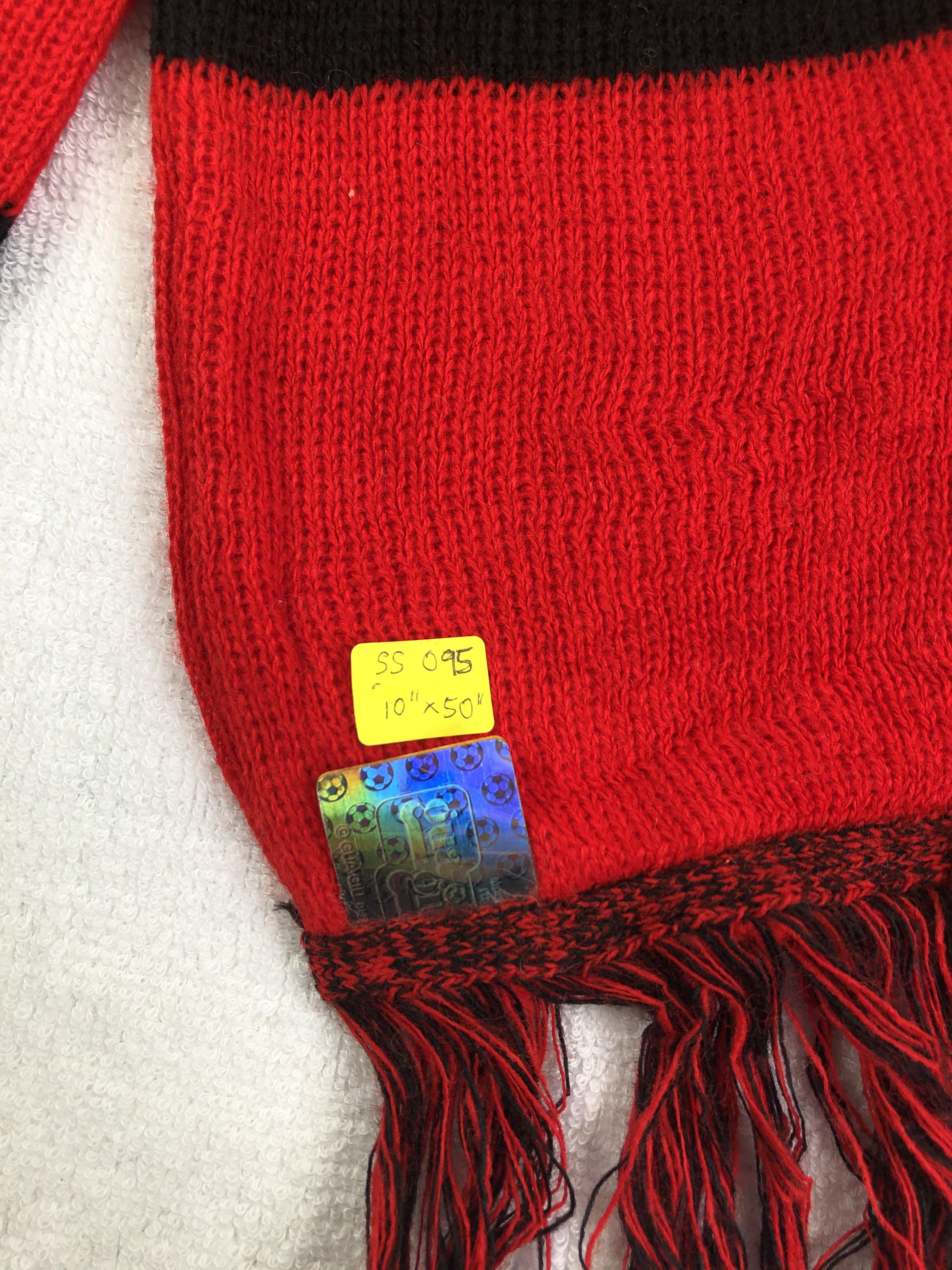 Vintage A.C Milan Scarf / Muffler / Neckwear Size ONE SIZE - 4 Thumbnail