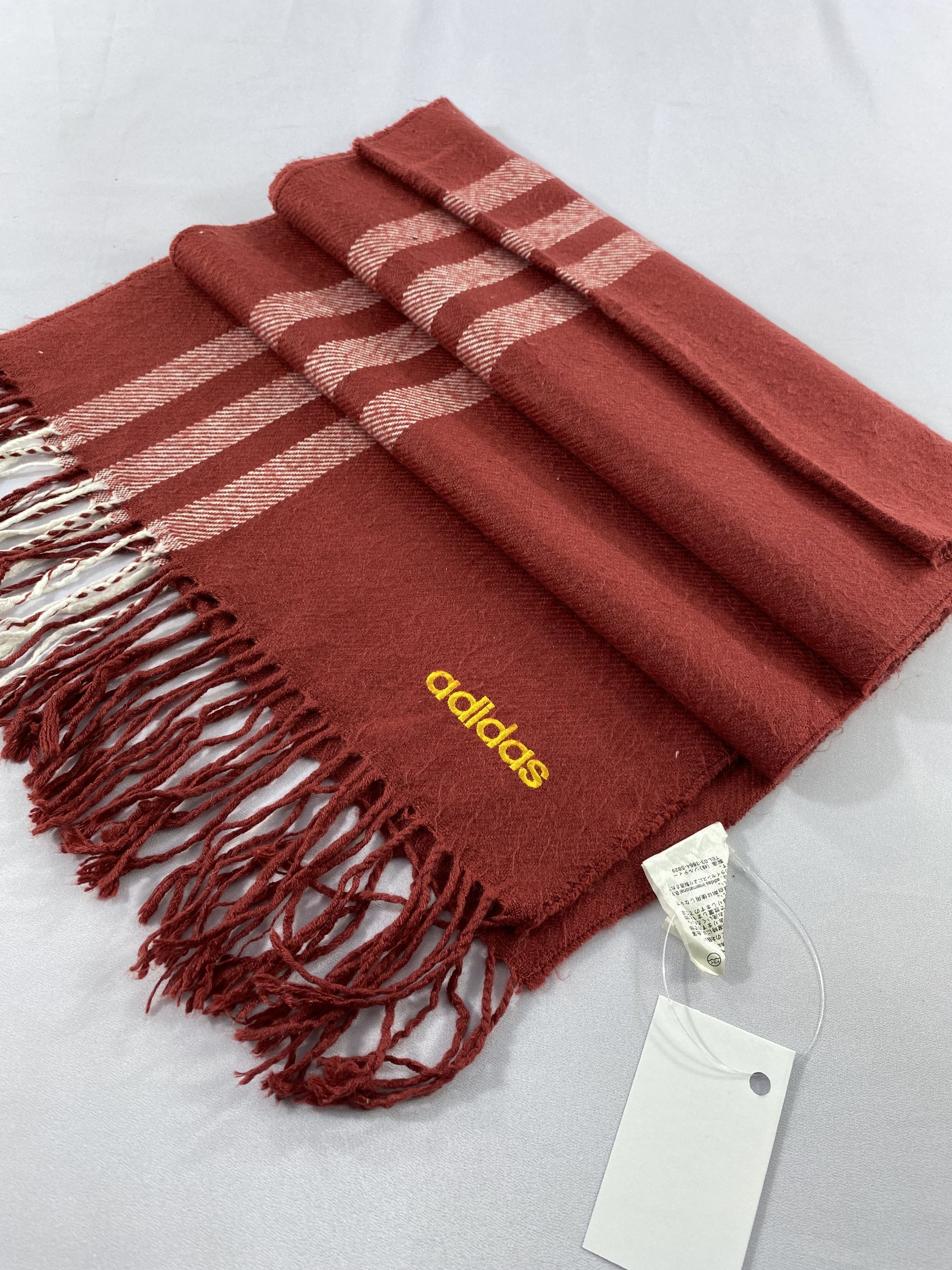 Vintage Adidas Scarf / Muffler / Neckwear Size ONE SIZE - 5 Thumbnail