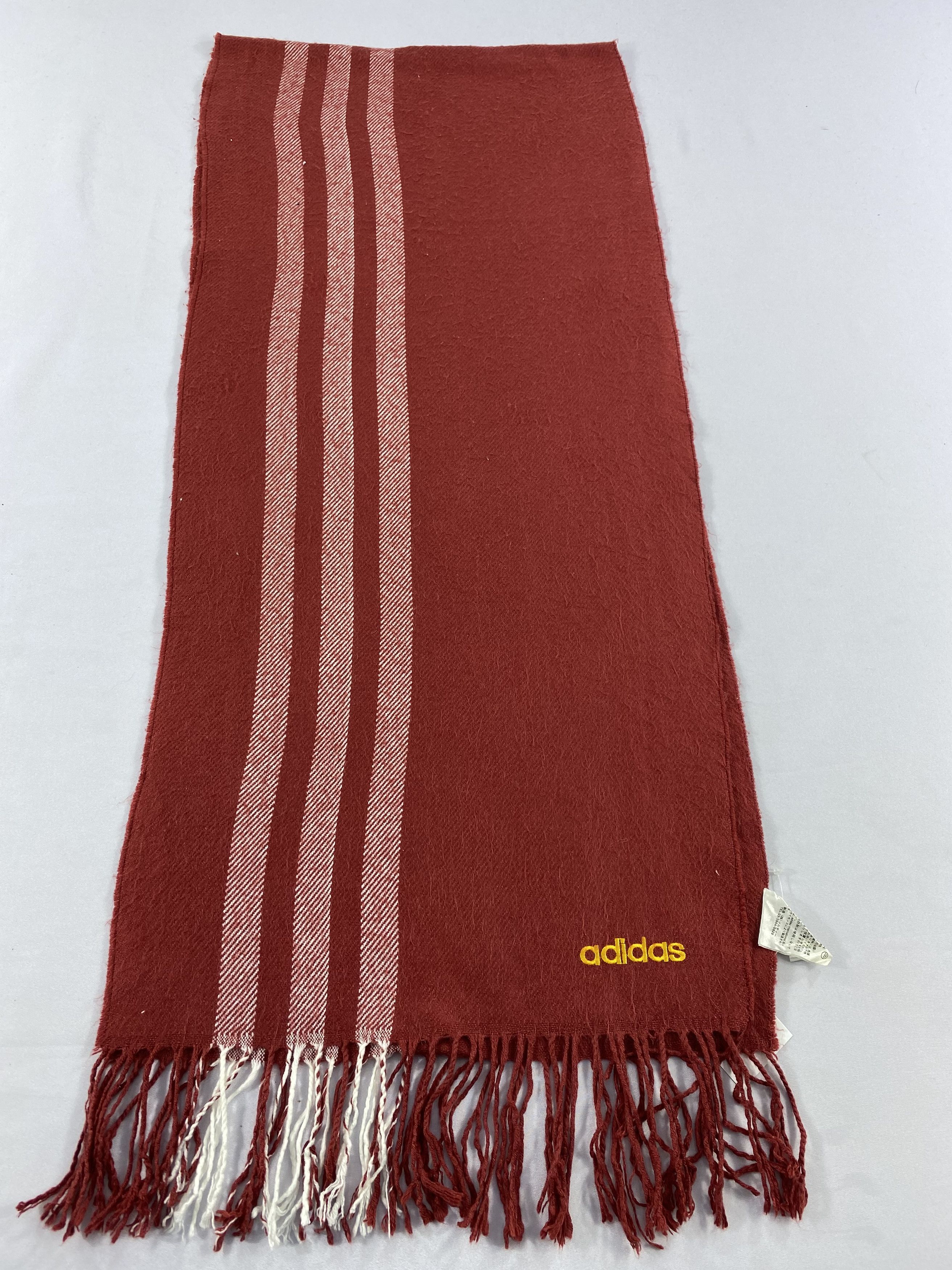 Vintage Adidas Scarf / Muffler / Neckwear Size ONE SIZE - 2 Thumbnail