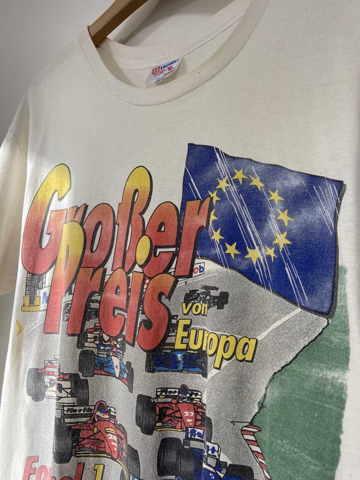 Band Tees Grand Prix’s Grober Preis 95 Nurburgring Formula 1 Size US L / EU 52-54 / 3 - 12 Thumbnail