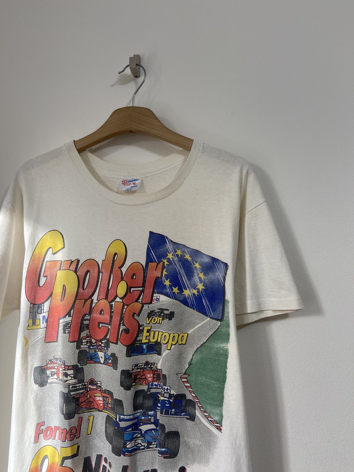 Band Tees Grand Prix’s Grober Preis 95 Nurburgring Formula 1 Size US L / EU 52-54 / 3 - 11 Thumbnail