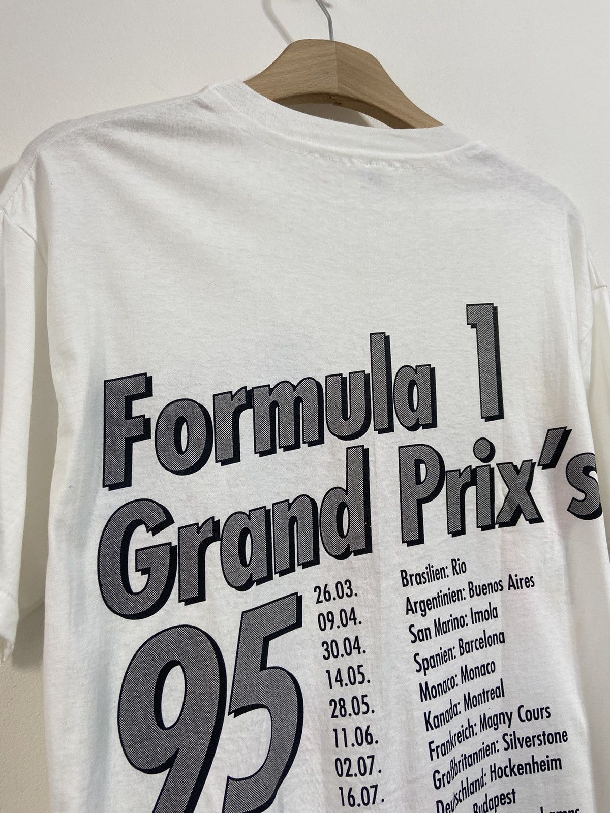 Vintage Grober Preis Formula 1 Vintage Shirt 95 Nurburgring Size US L / EU 52-54 / 3 - 18 Thumbnail