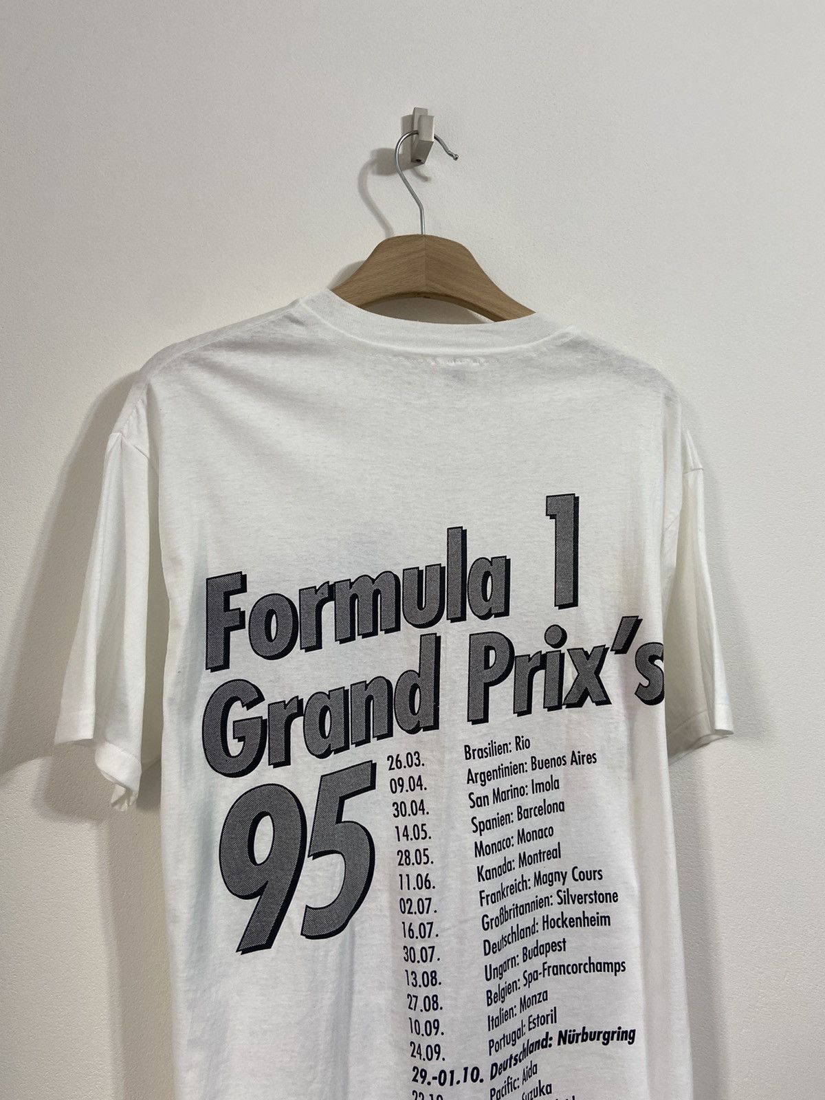 Vintage Grober Preis Formula 1 Vintage Shirt 95 Nurburgring Size US L / EU 52-54 / 3 - 17 Thumbnail