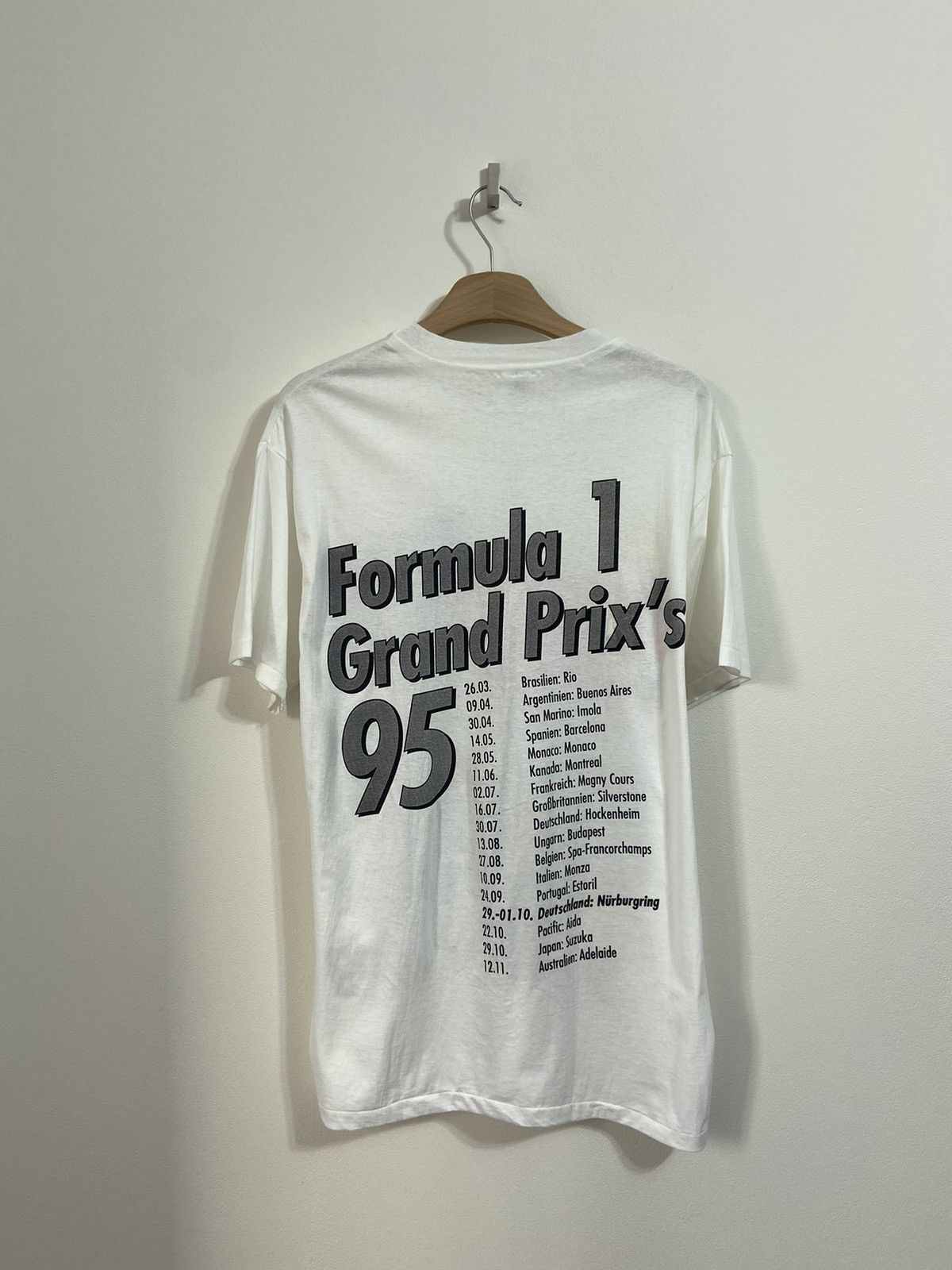 Vintage Grober Preis Formula 1 Vintage Shirt 95 Nurburgring Size US L / EU 52-54 / 3 - 16 Thumbnail