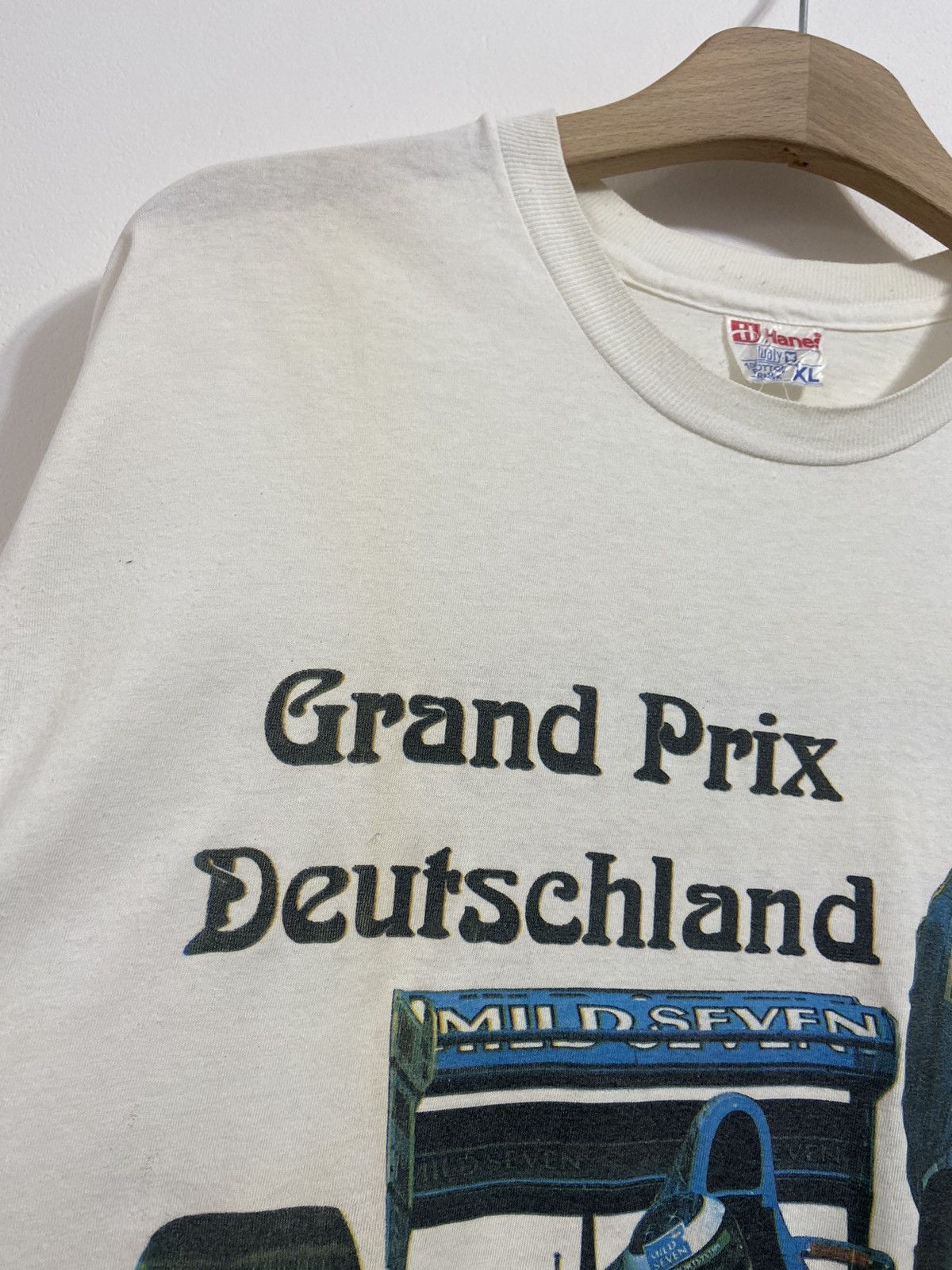 Band Tees Grand Prix Mild Seven Schumacher Vintage Shirt Size US XL / EU 56 / 4 - 8 Thumbnail