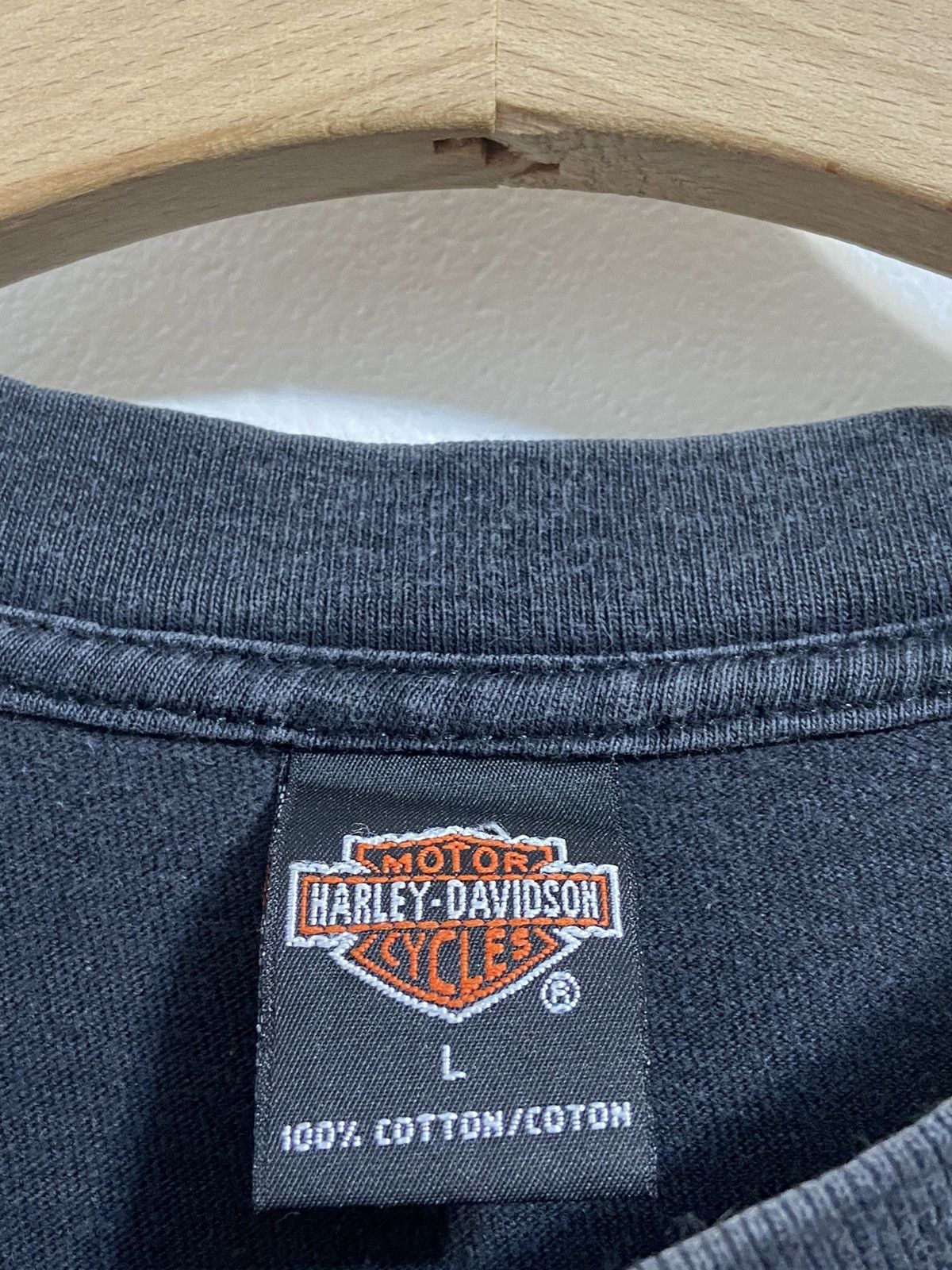 Vintage Vintage Shirt Harley Davidson 1992 3D Emblem Feel the Spirit Size US L / EU 52-54 / 3 - 9 Thumbnail
