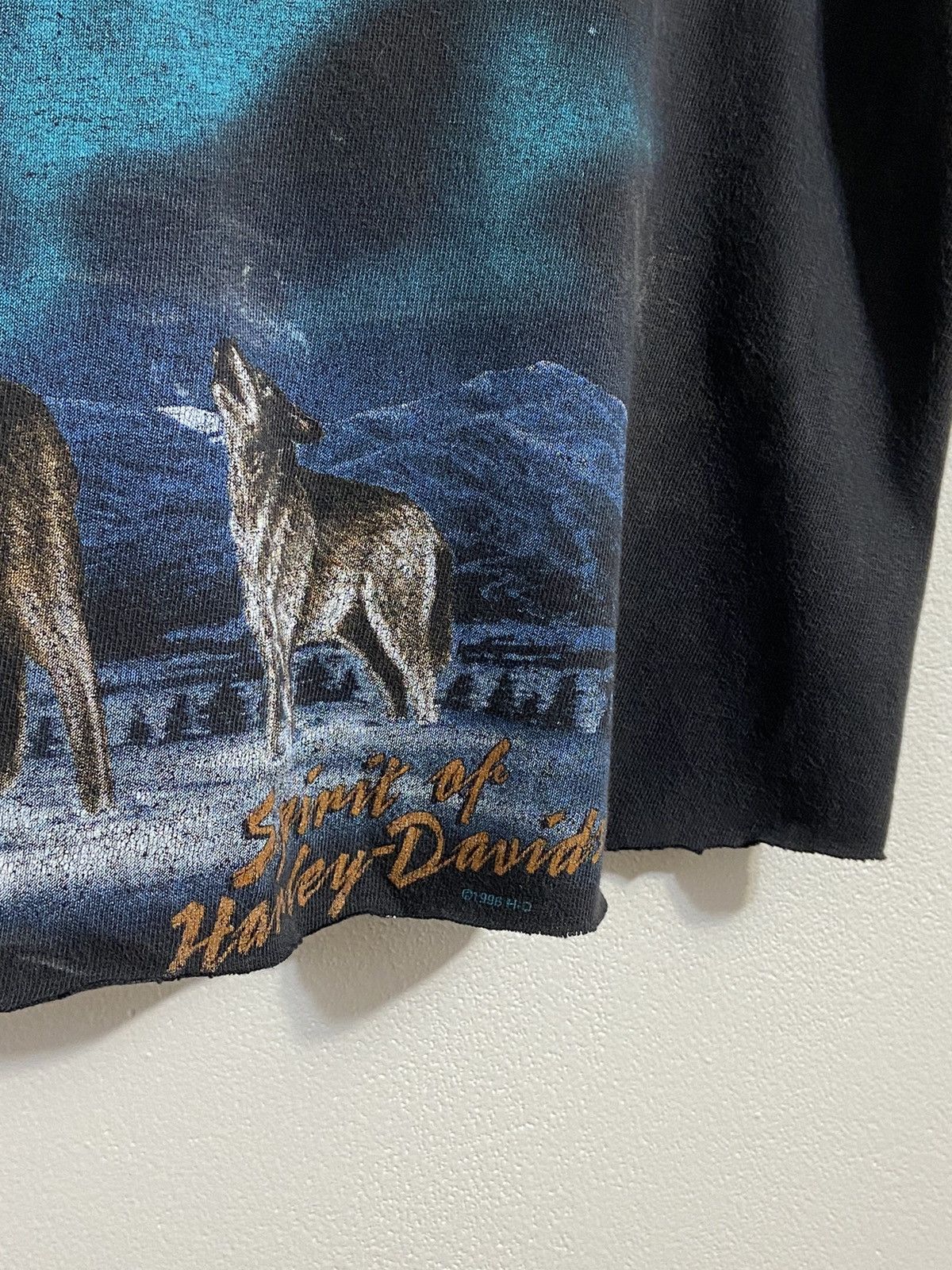 Vintage Vintage Shirt Harley Davidson 1992 3D Emblem Feel the Spirit Size US L / EU 52-54 / 3 - 5 Thumbnail