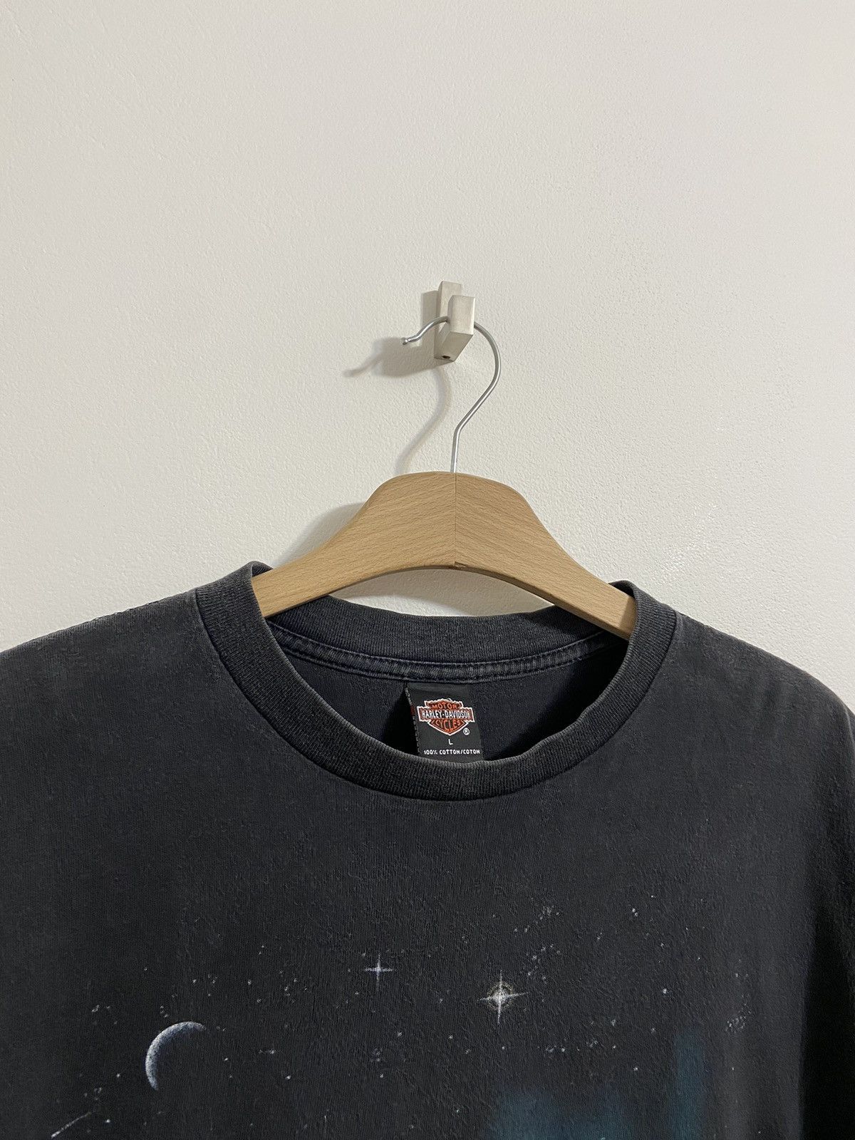 Vintage Vintage Shirt Harley Davidson 1992 3D Emblem Feel the Spirit Size US L / EU 52-54 / 3 - 2 Thumbnail