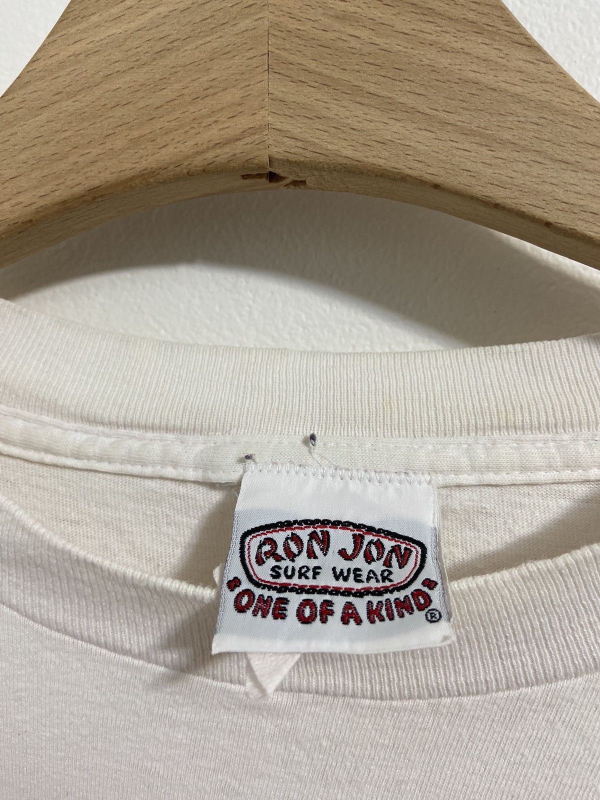 Band Tees Ron Jon Surf Shop 1989 Vintage Shirt Size US XL / EU 56 / 4 - 7 Thumbnail