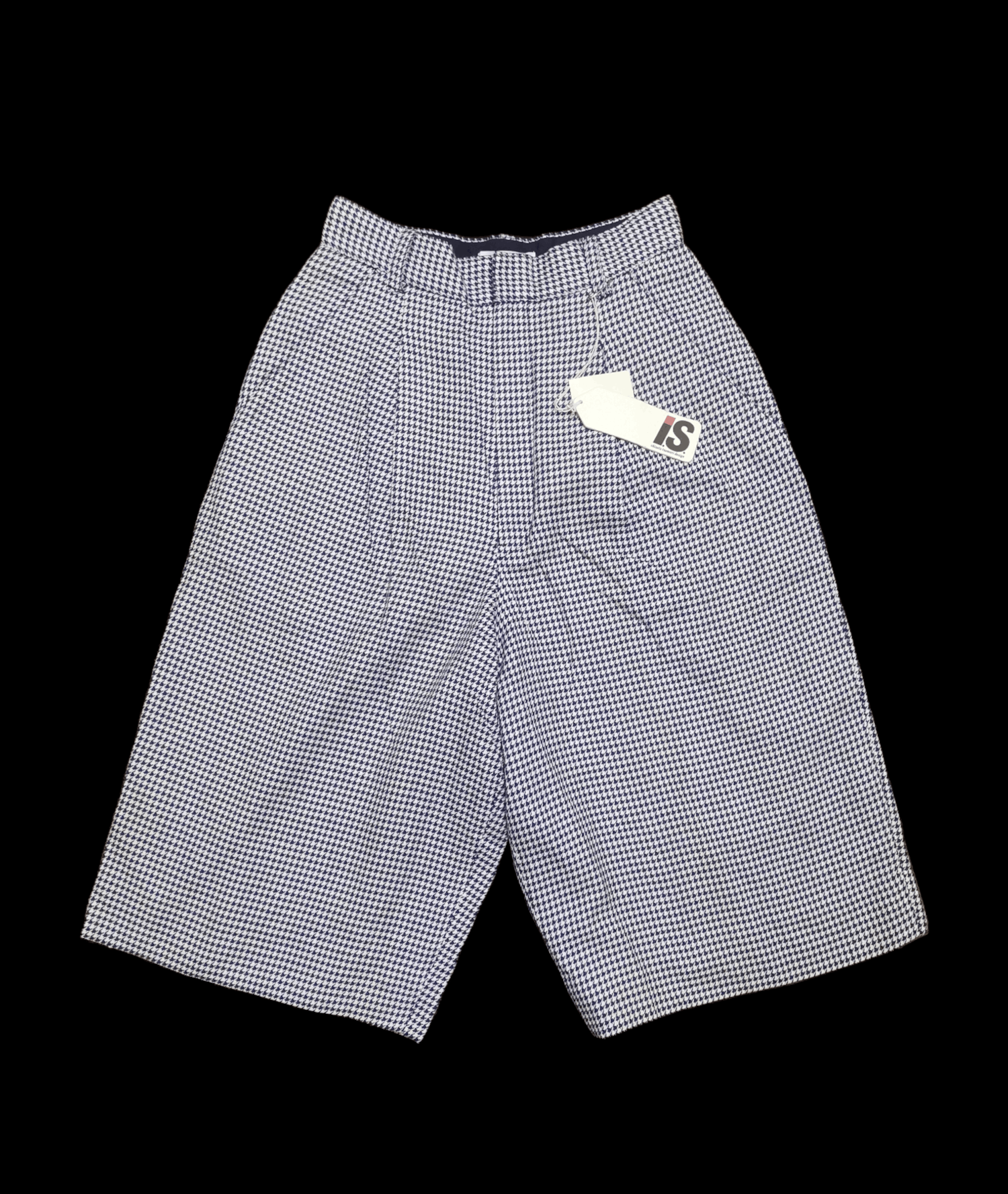 image of Vintage Issey Miyake Tsumori Chisato Short Pants in White Sport Blueblack, Women's (Size 24)