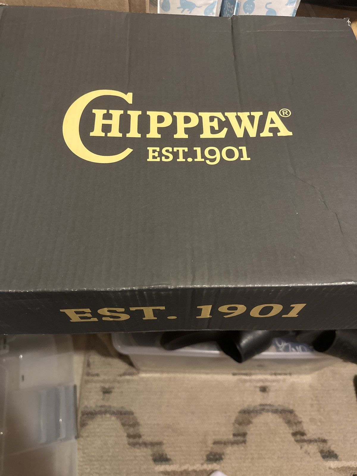 Chippewa CHIPPEWA LOGGER BLACK Size US 9.5 / EU 42-43 - 4 Thumbnail