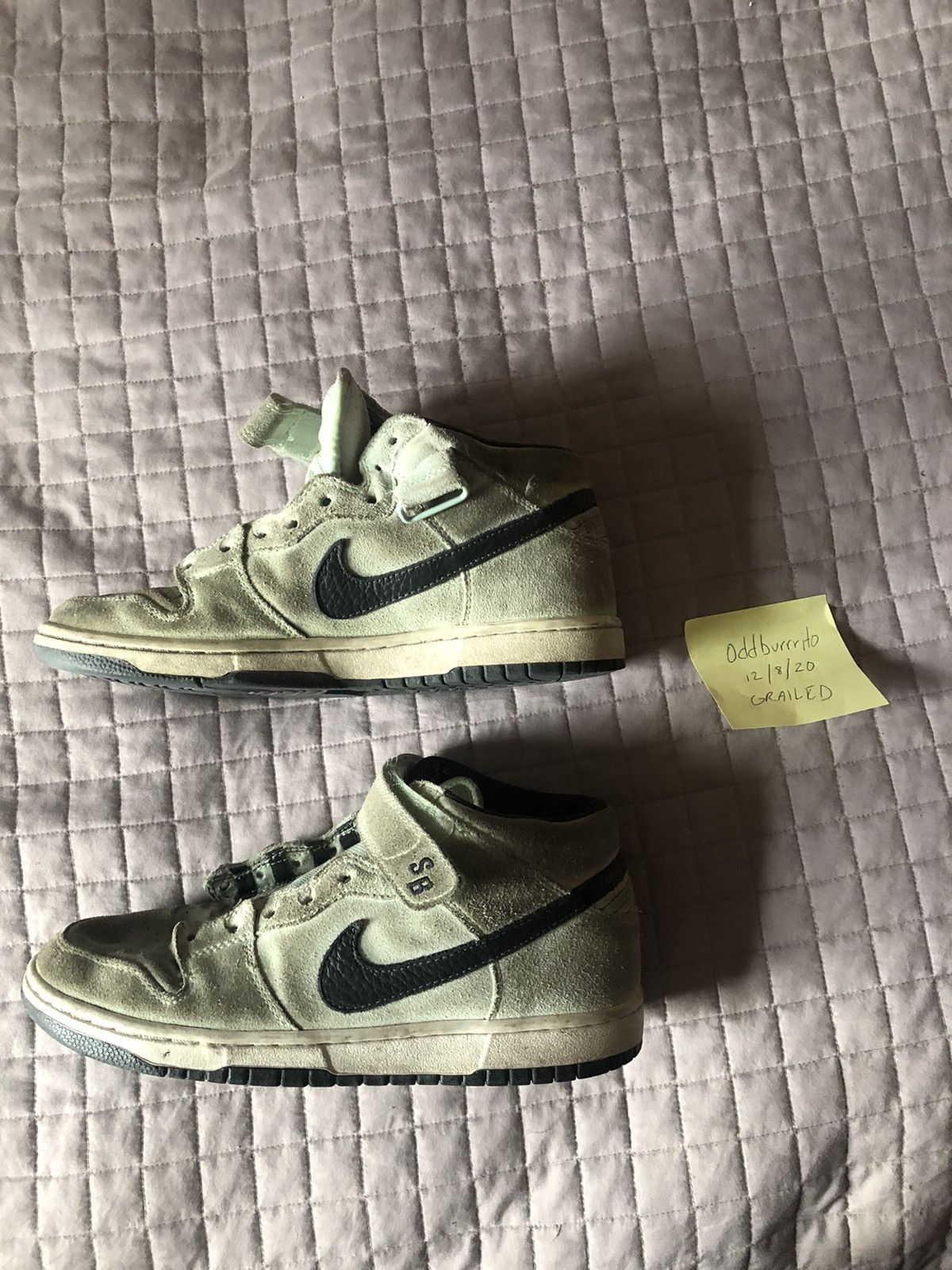 Nike Dunk Mid Pro SB Ice Green Dark Charcoal mint Size US 7 / EU 40 - 1 Thumbnail