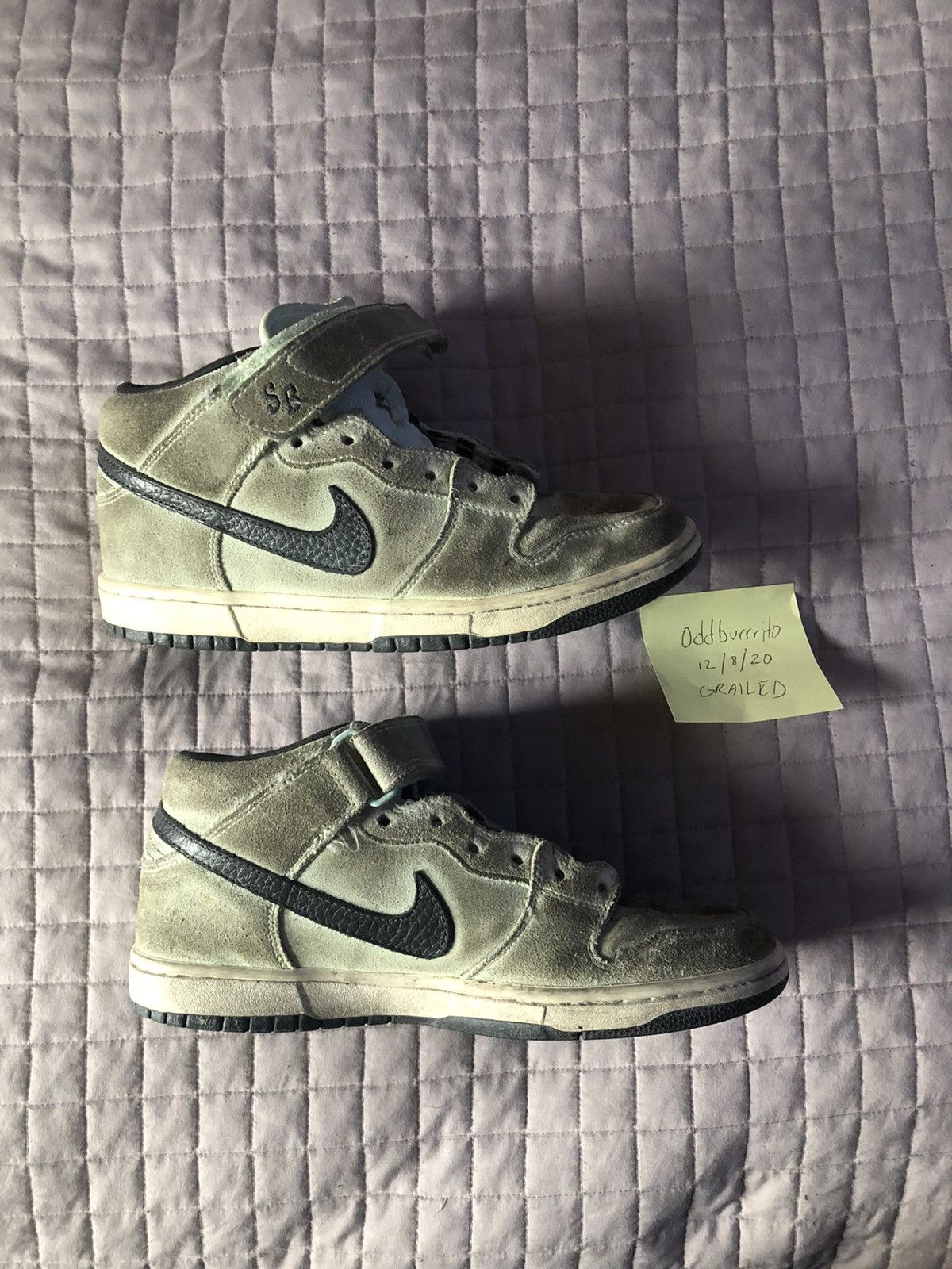 Nike Dunk Mid Pro SB Ice Green Dark Charcoal mint Size US 7 / EU 40 - 2 Thumbnail