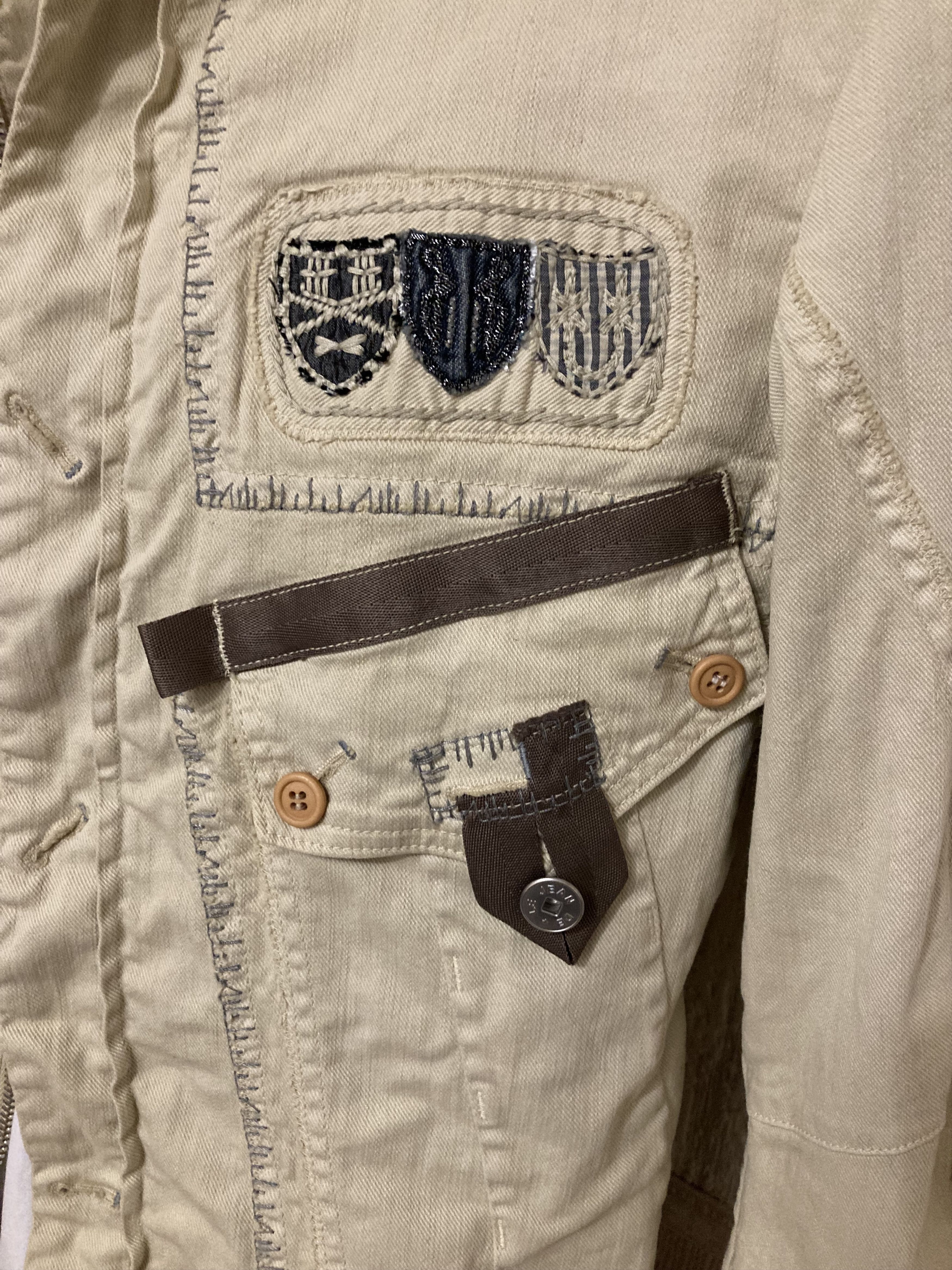 Marithe + Francois Girbaud Fit S to M,Marithe Francois Girbaud Geometric Italy Jacket Size US S / EU 44-46 / 1 - 3 Thumbnail