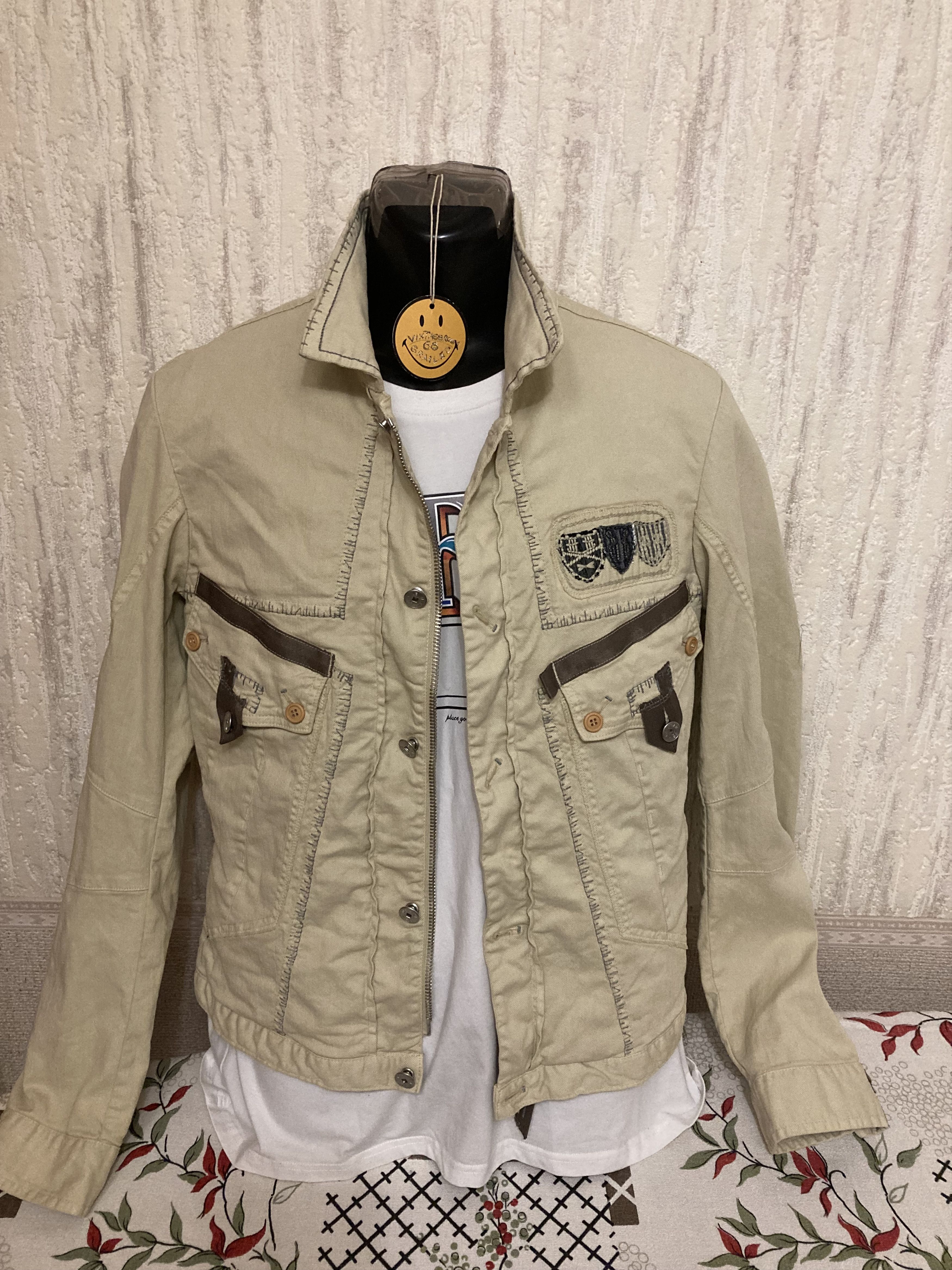 Fit S to MMarithe Francois Girbaud Geometric Italy Jacket