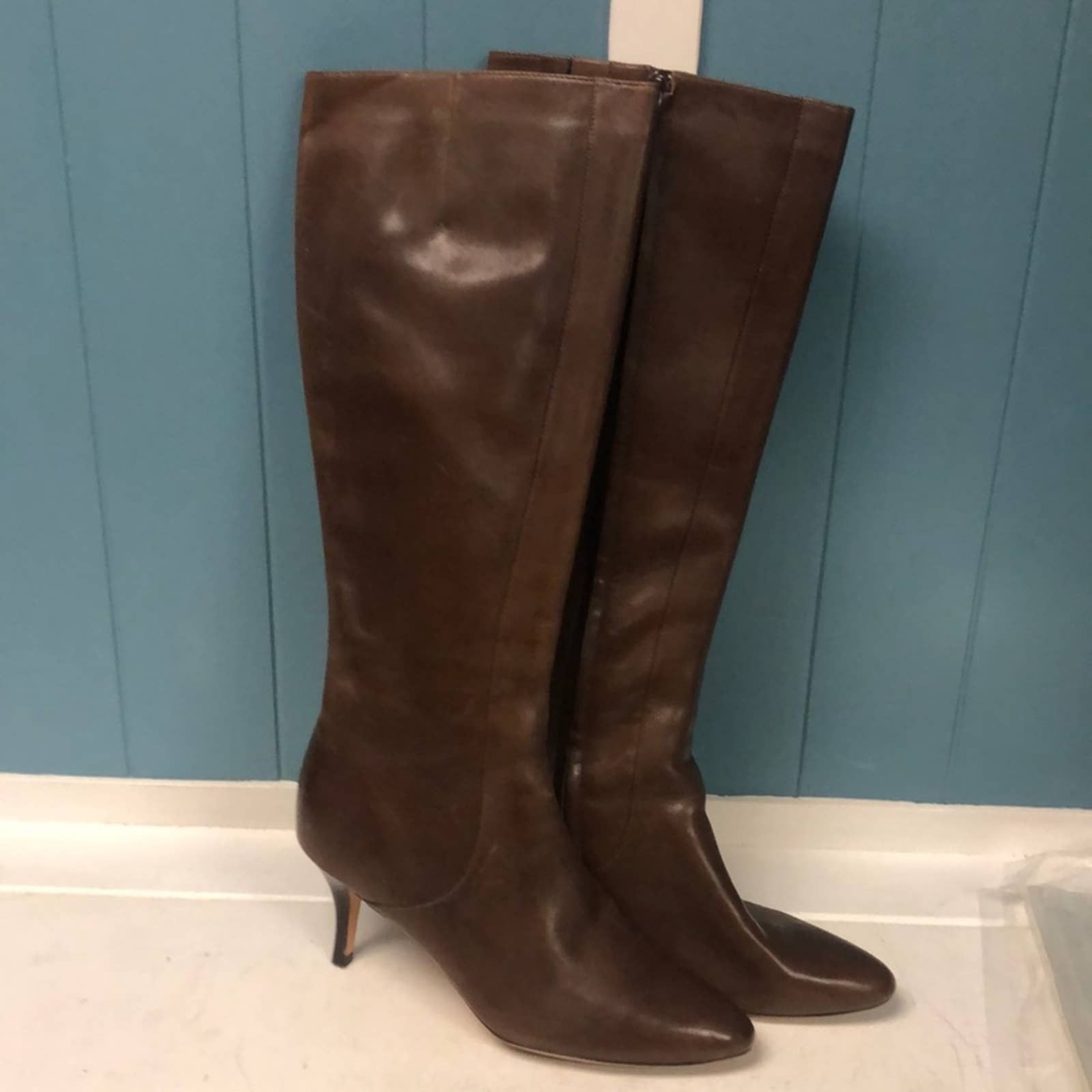 Cole Haan Cole Haan D42184 Women sz 8.brown leather dress heeled boots |  Grailed