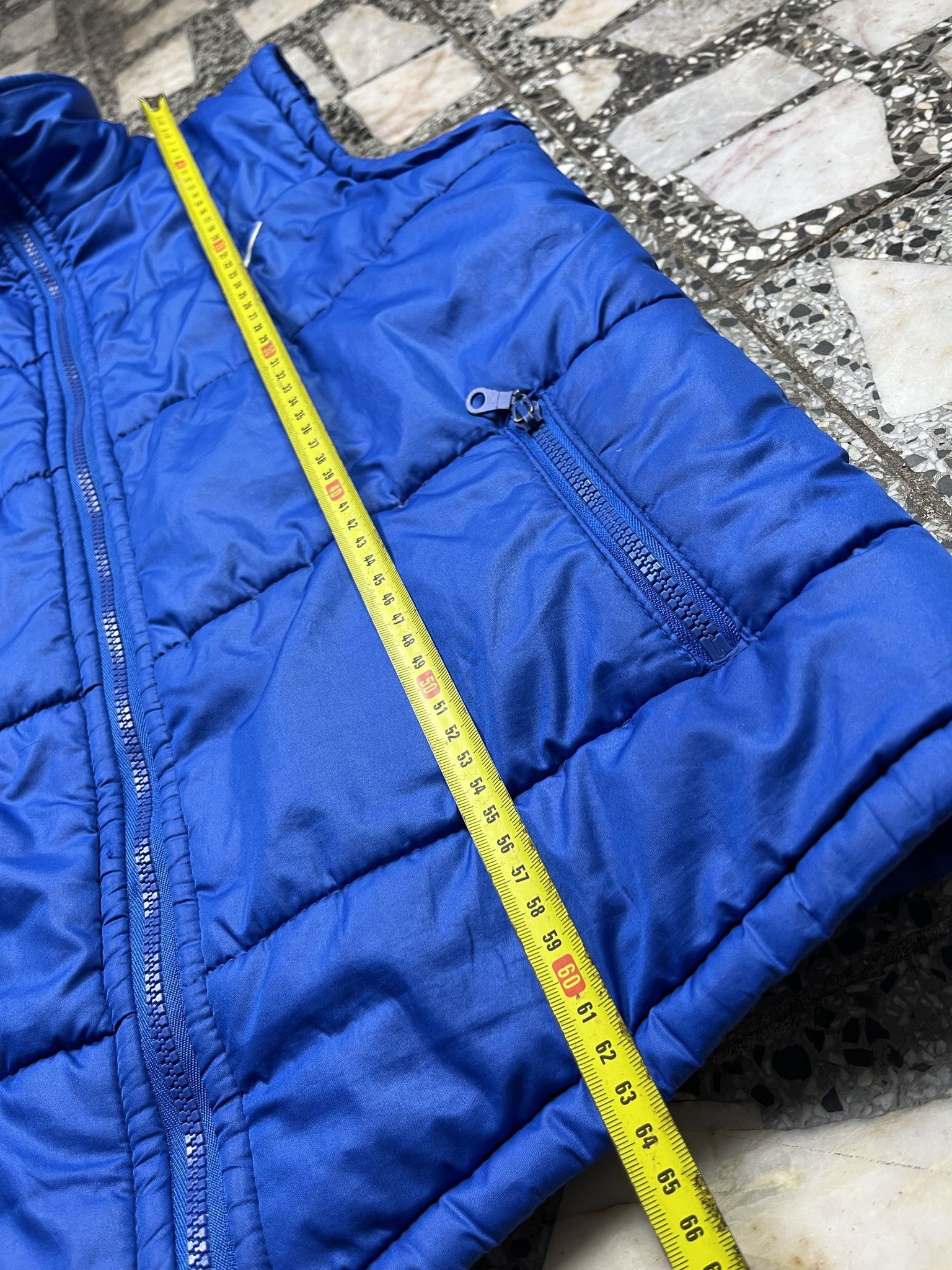 Nike × Vintage VINTAGE NIKE 90S ROYAL BLUE NAVY DOWN PUFFER Size US M / EU 48-50 / 2 - 6 Thumbnail