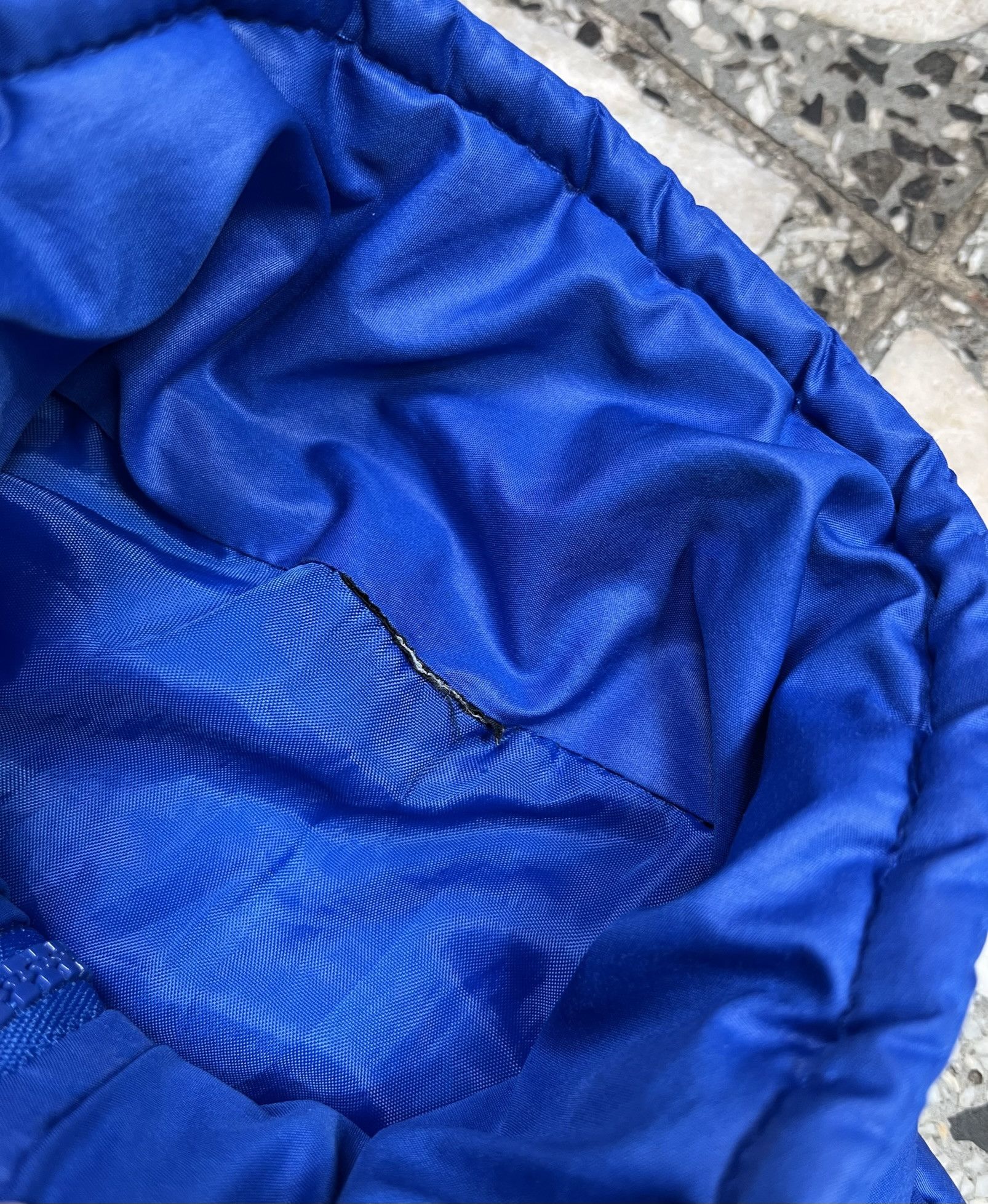 Nike × Vintage VINTAGE NIKE 90S ROYAL BLUE NAVY DOWN PUFFER Size US M / EU 48-50 / 2 - 4 Thumbnail