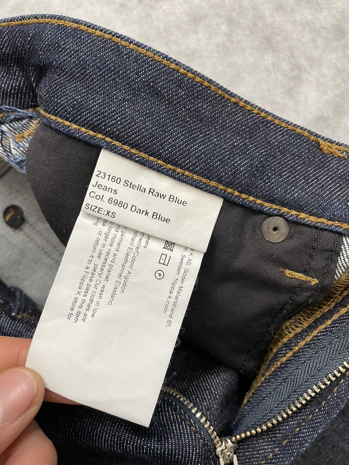 Filippa K Filippa K Stella Raw Blue Jeans Womens size XS Size 25" / US 0 / IT 36 - 11 Thumbnail