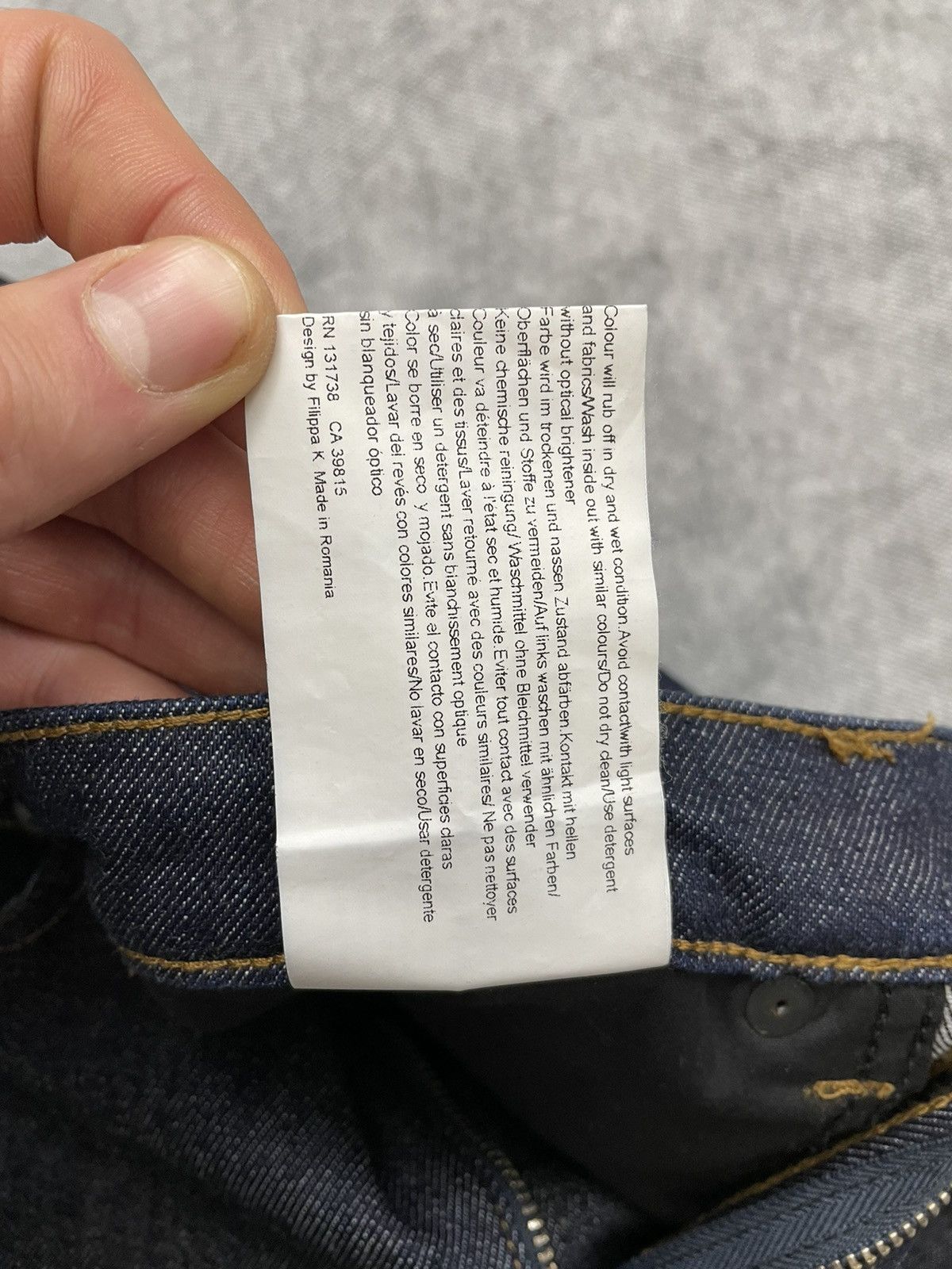 Filippa K Filippa K Stella Raw Blue Jeans Womens size XS Size 25" / US 0 / IT 36 - 13 Thumbnail