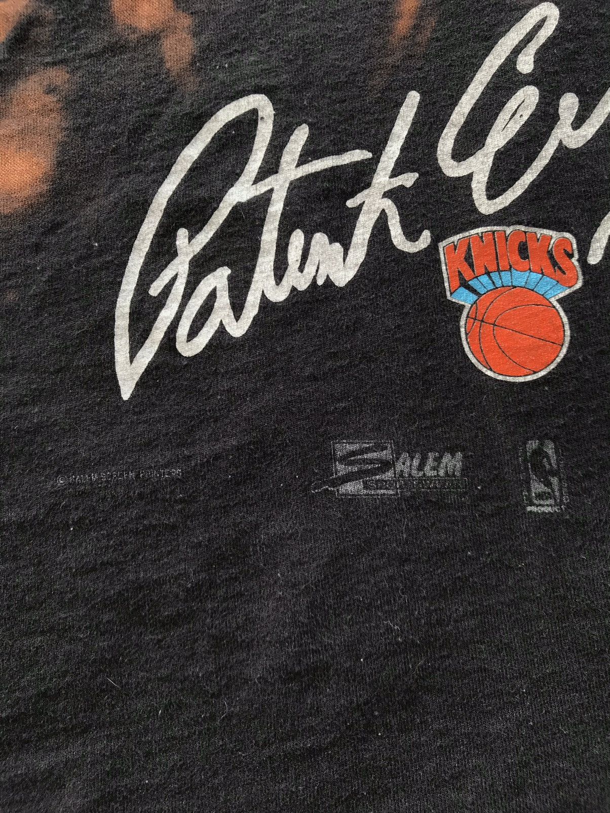 NBA 1991 Patrick Ewing Big Face Gardner Graphics 90s Anvil Shirt Size US S / EU 44-46 / 1 - 5 Thumbnail