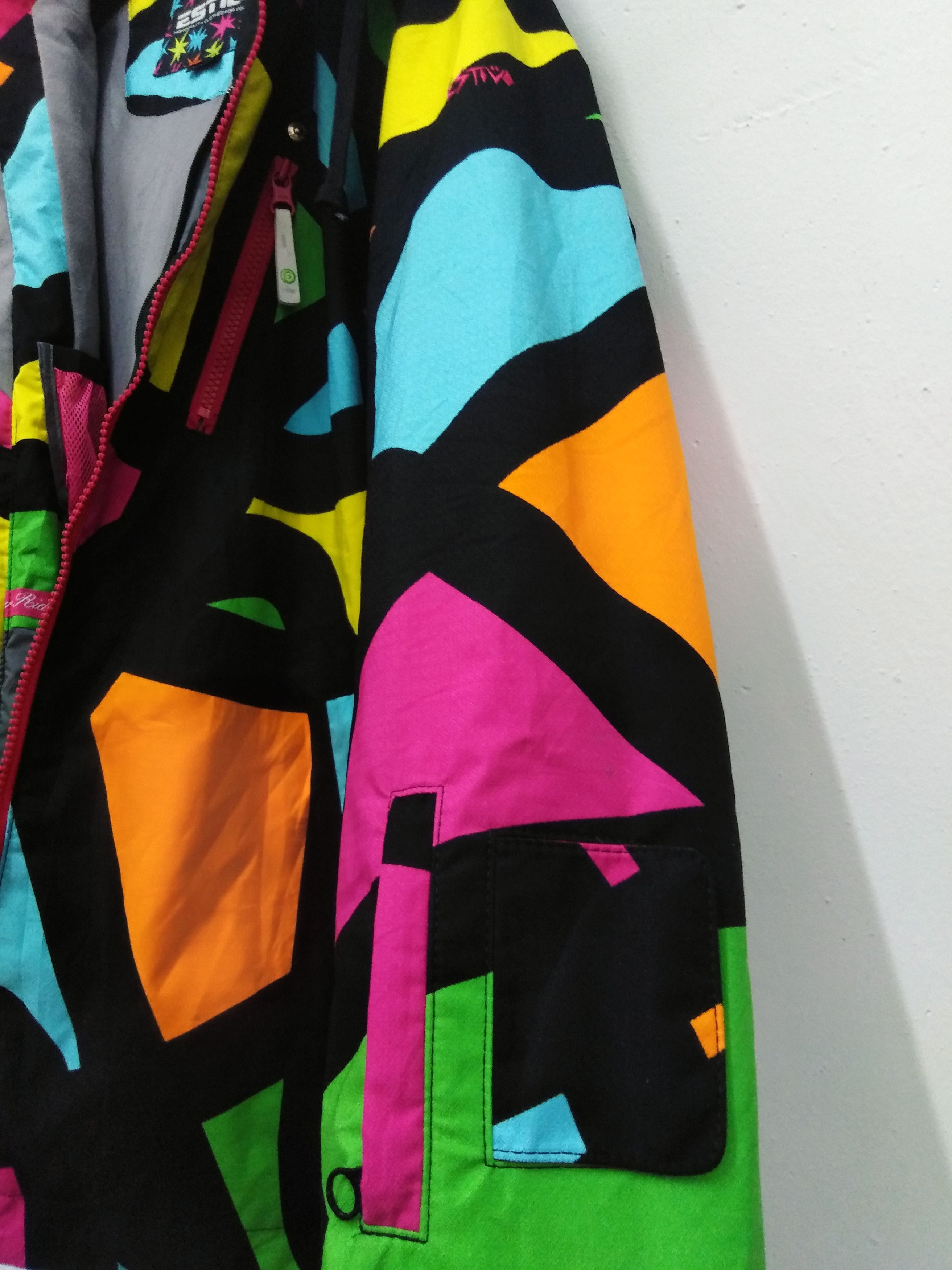 Japanese Brand Estivo Colourfully Rare Jacket Size US S / EU 44-46 / 1 - 11 Thumbnail