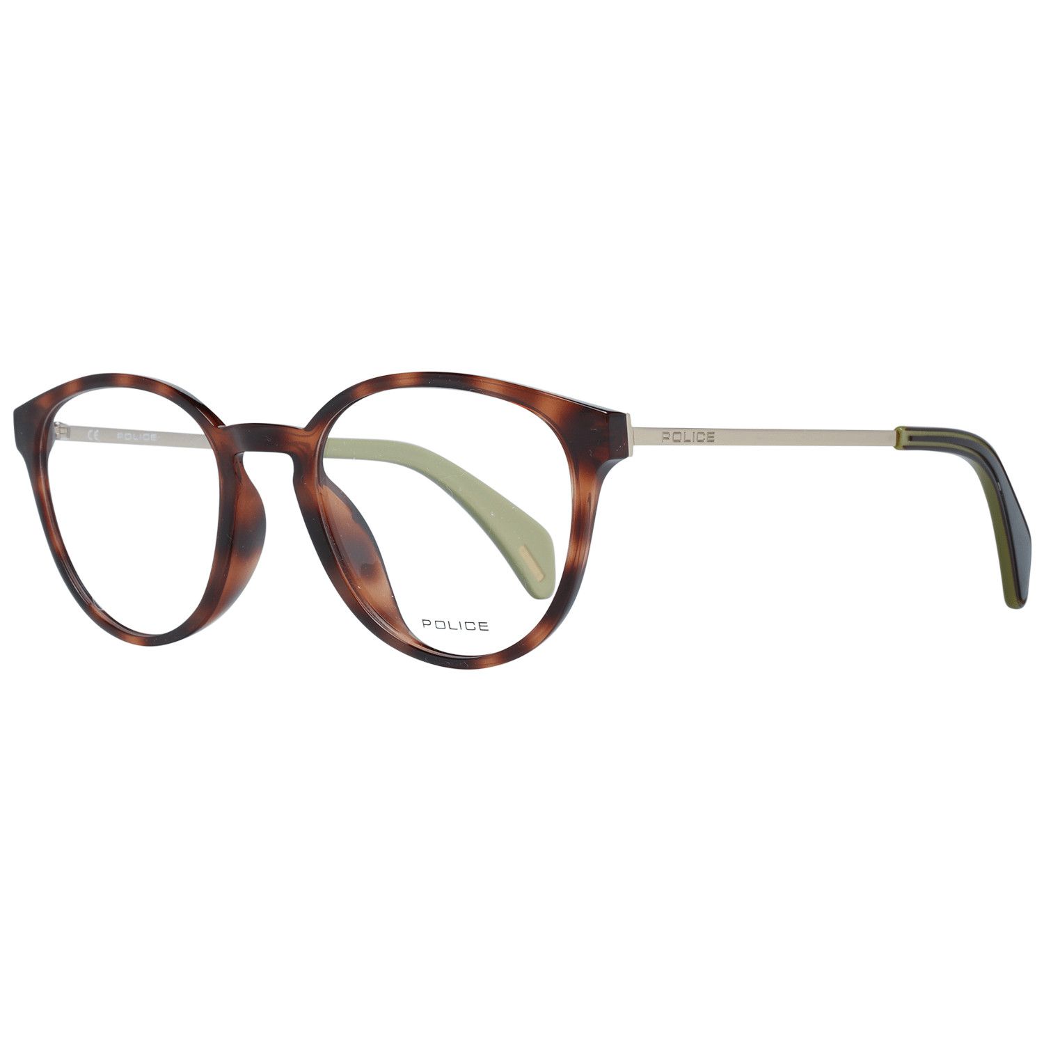 Police Brown Plastic Glasses (Frames)