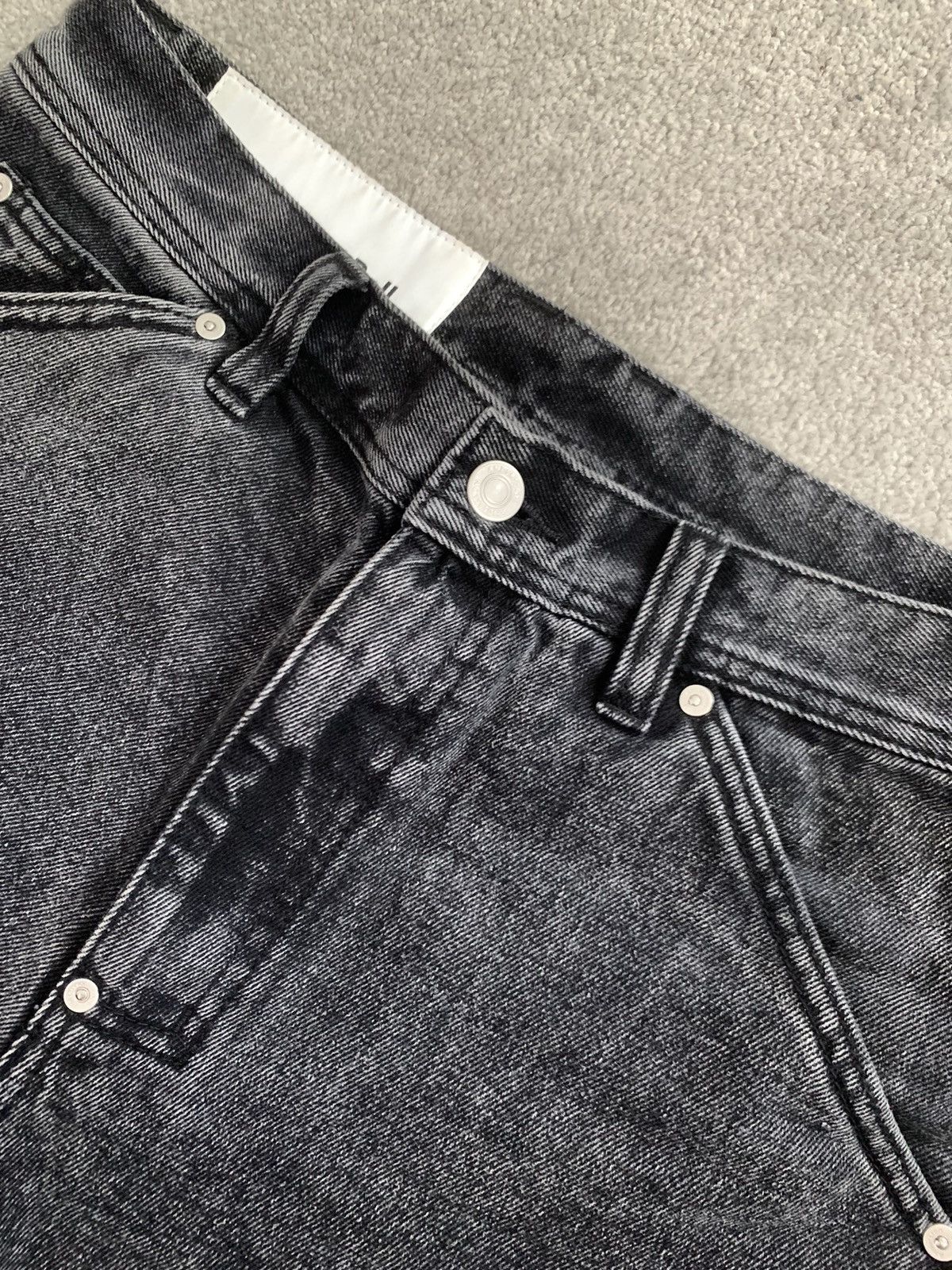 Andersson Bell 2020 ANDERSSON BELL Bleach washed zipper jeans Size US 30 / EU 46 - 3 Thumbnail