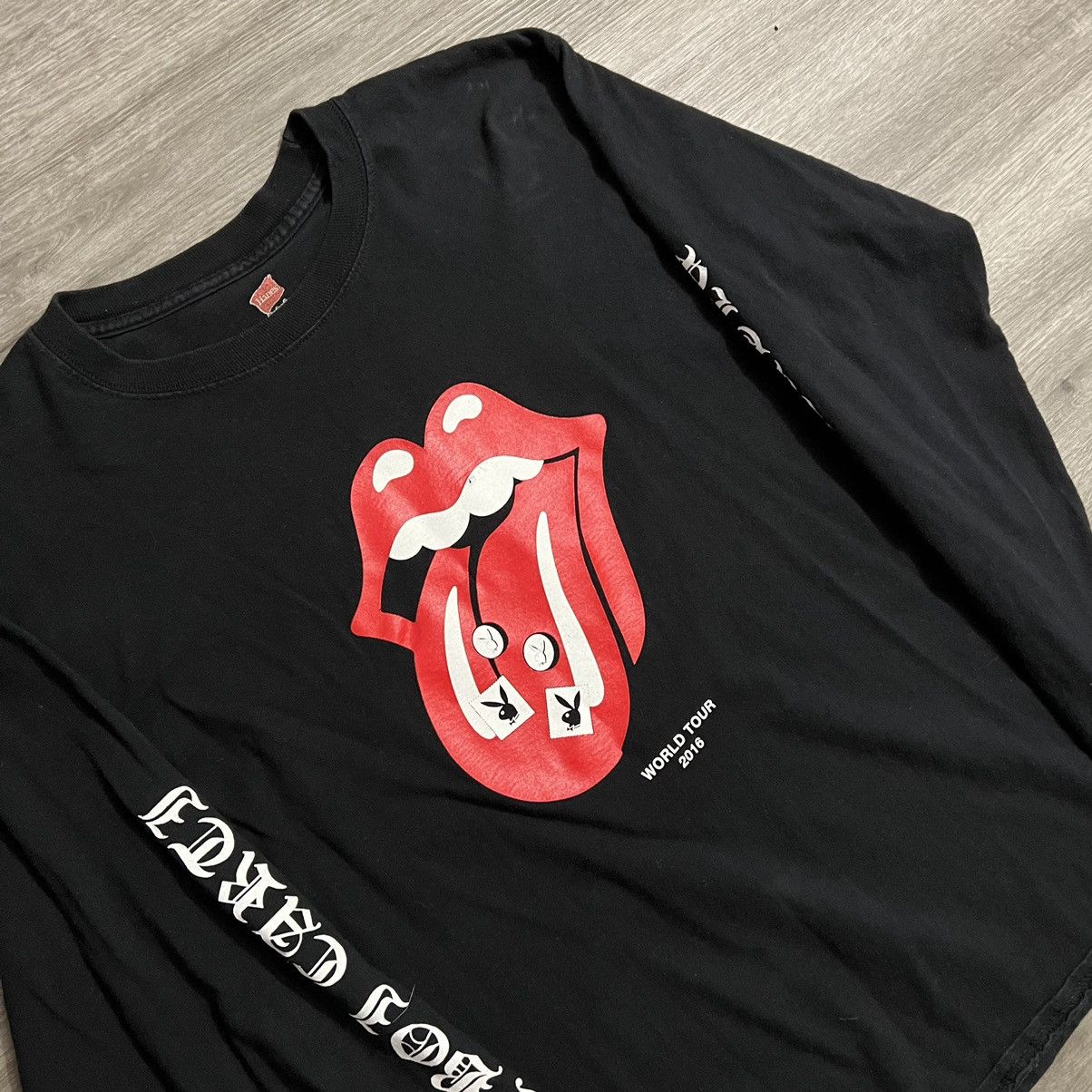 Playboi Carti Playboi Carti Rolling Stones 2016 World Tour Longsleeve Size US M / EU 48-50 / 2 - 11 Thumbnail