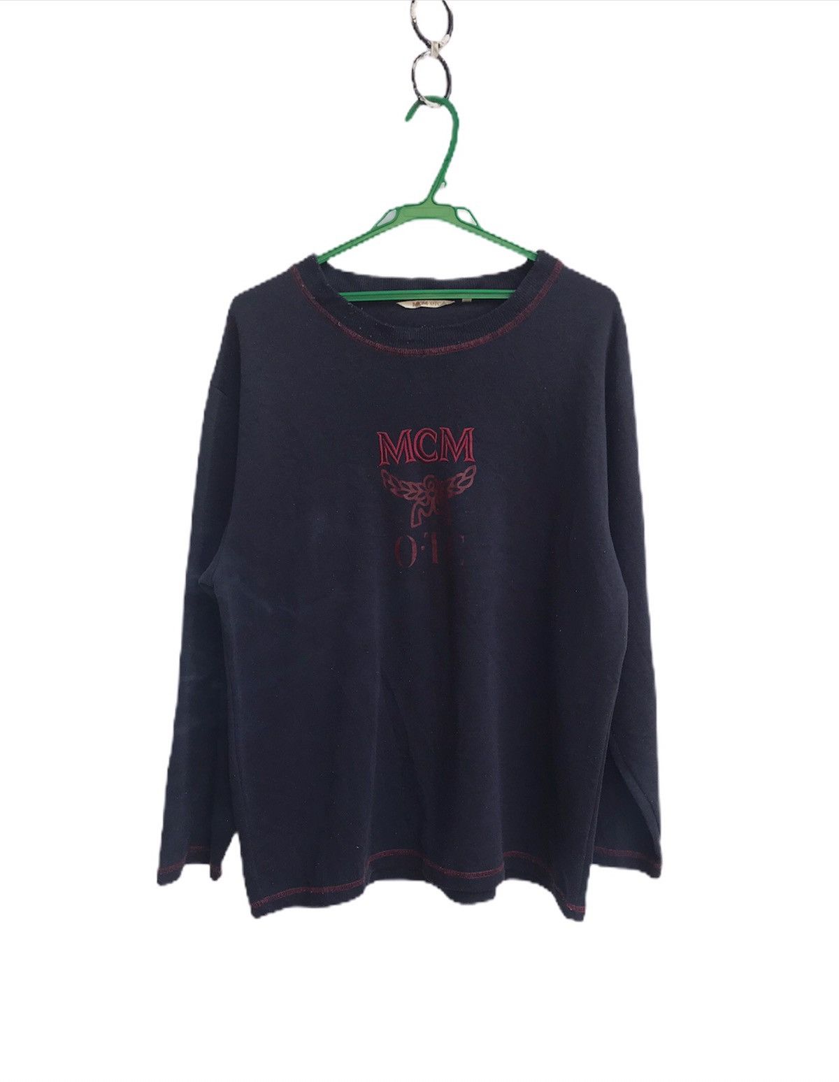 image of MCM Otc Nice Sweatshirts in Light Black, Men's (Size Large)