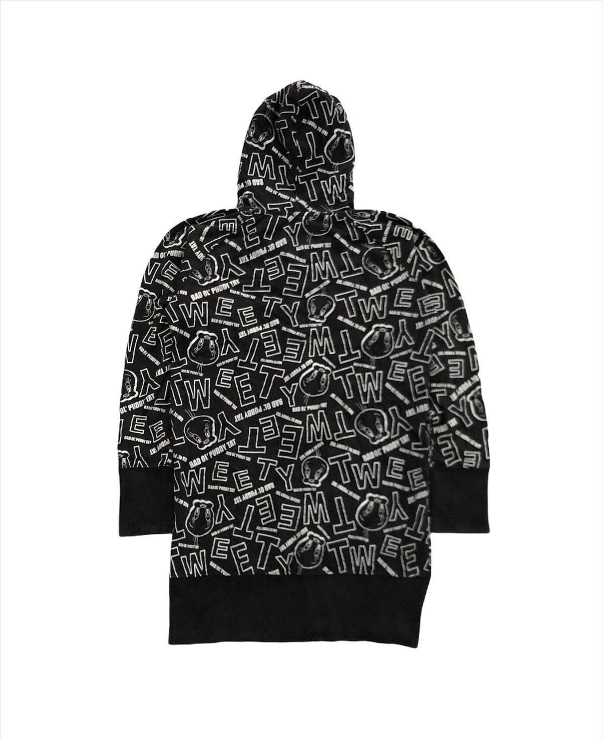 Vintage 🔥Looney Tunes Zipper Sweatshirt With Hoodies Size S / US 4 / IT 40 - 2 Thumbnail