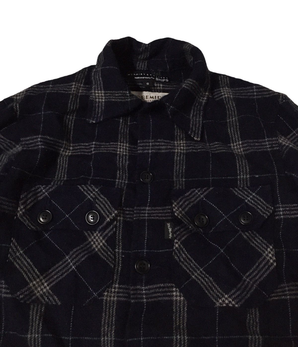 SHIPS 🔥Mcnairy Brother By Ships Bemidji Button Check Jacket Size US M / EU 48-50 / 2 - 4 Thumbnail