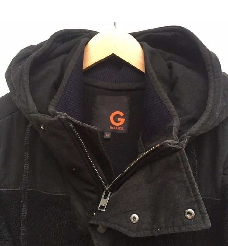 Guess 🔥Mega Rare Guess Fleece Jacket With Hoodies Size US M / EU 48-50 / 2 - 4 Thumbnail