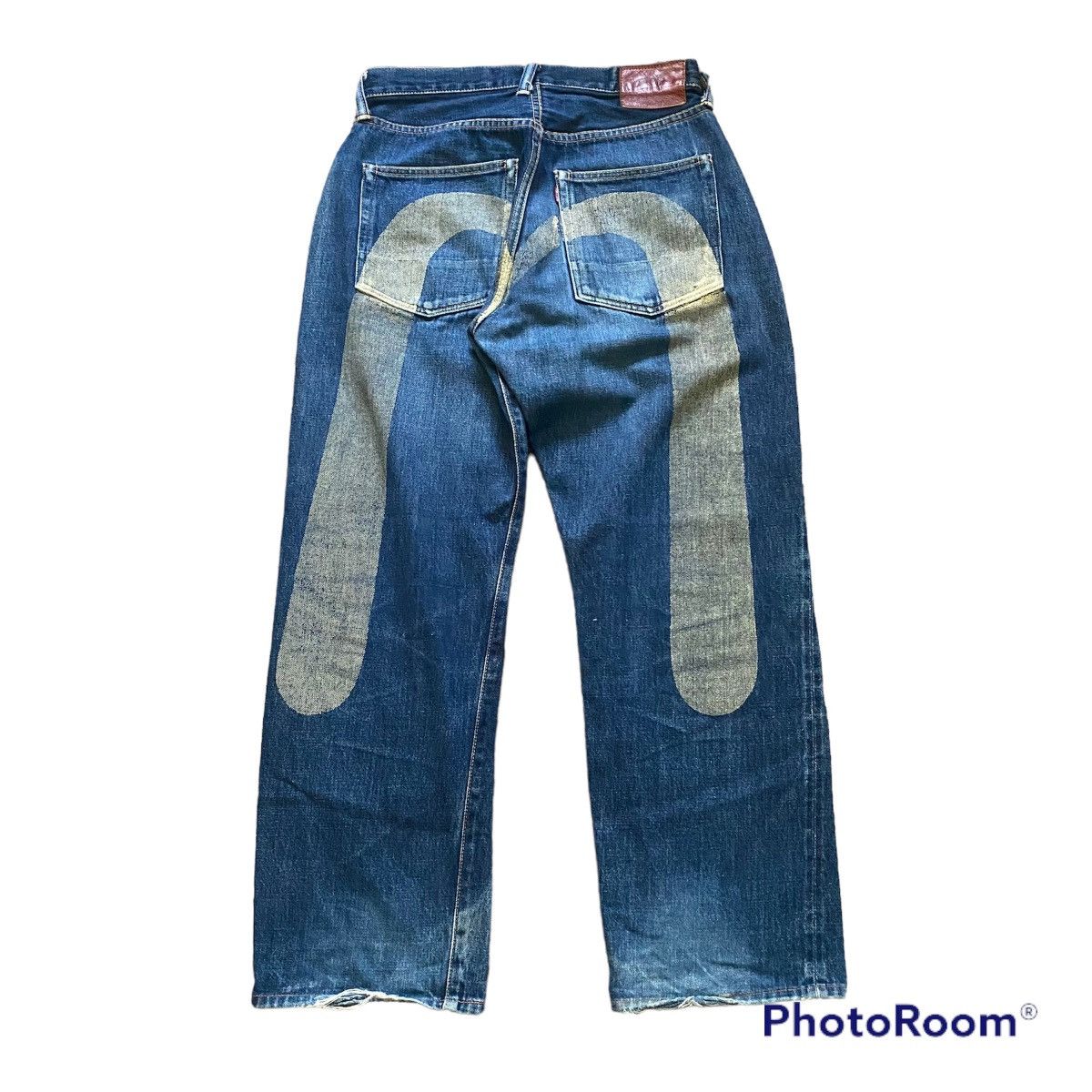 image of Evisu Daicock No 2 Denim in Blue, Men's (Size 31)