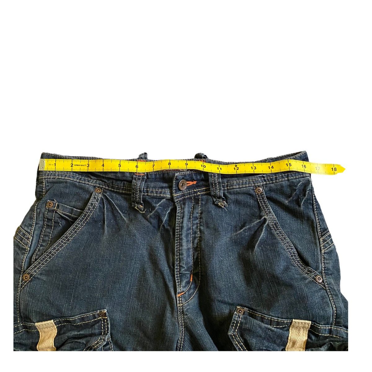 Edwin VINTAGE EDWIN CARGO TRAVIS SCOTT LIL UZI STYLE Size US 33 - 13 Thumbnail